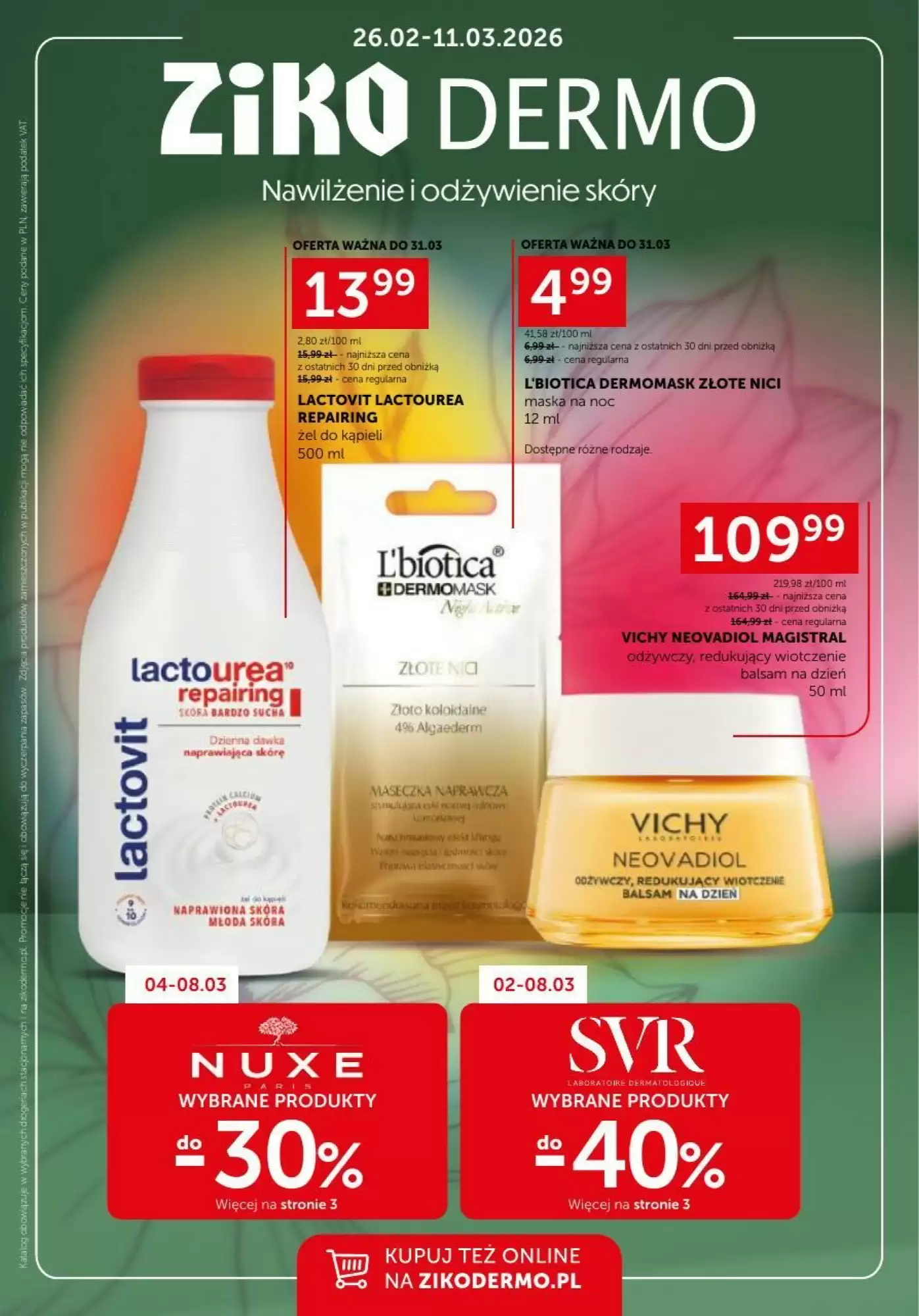 Ziko Dermo Gazetka 26.02.2026 - 11.03.2026