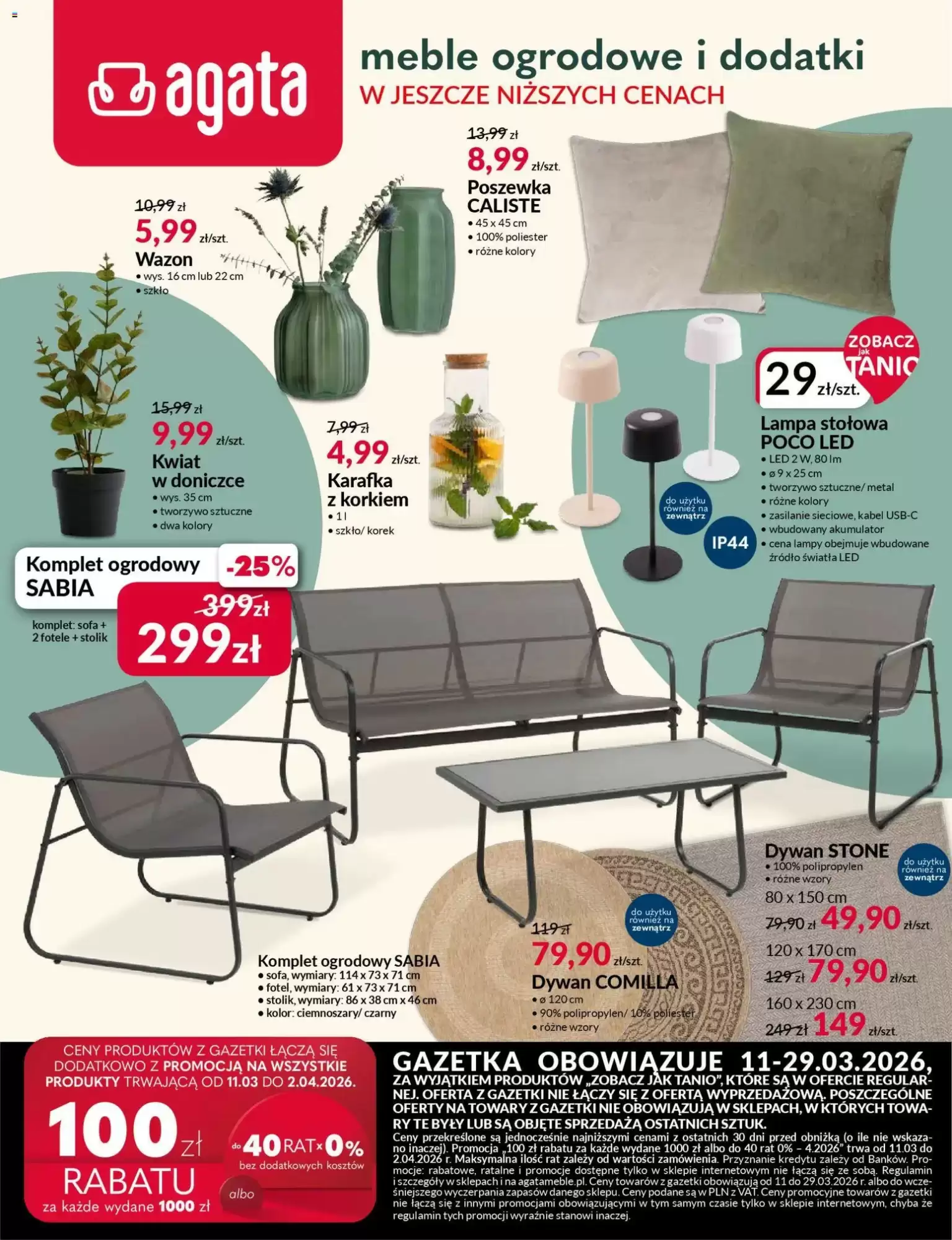 Agata Meble Gazetka 11.03.2026 - 29.03.2026