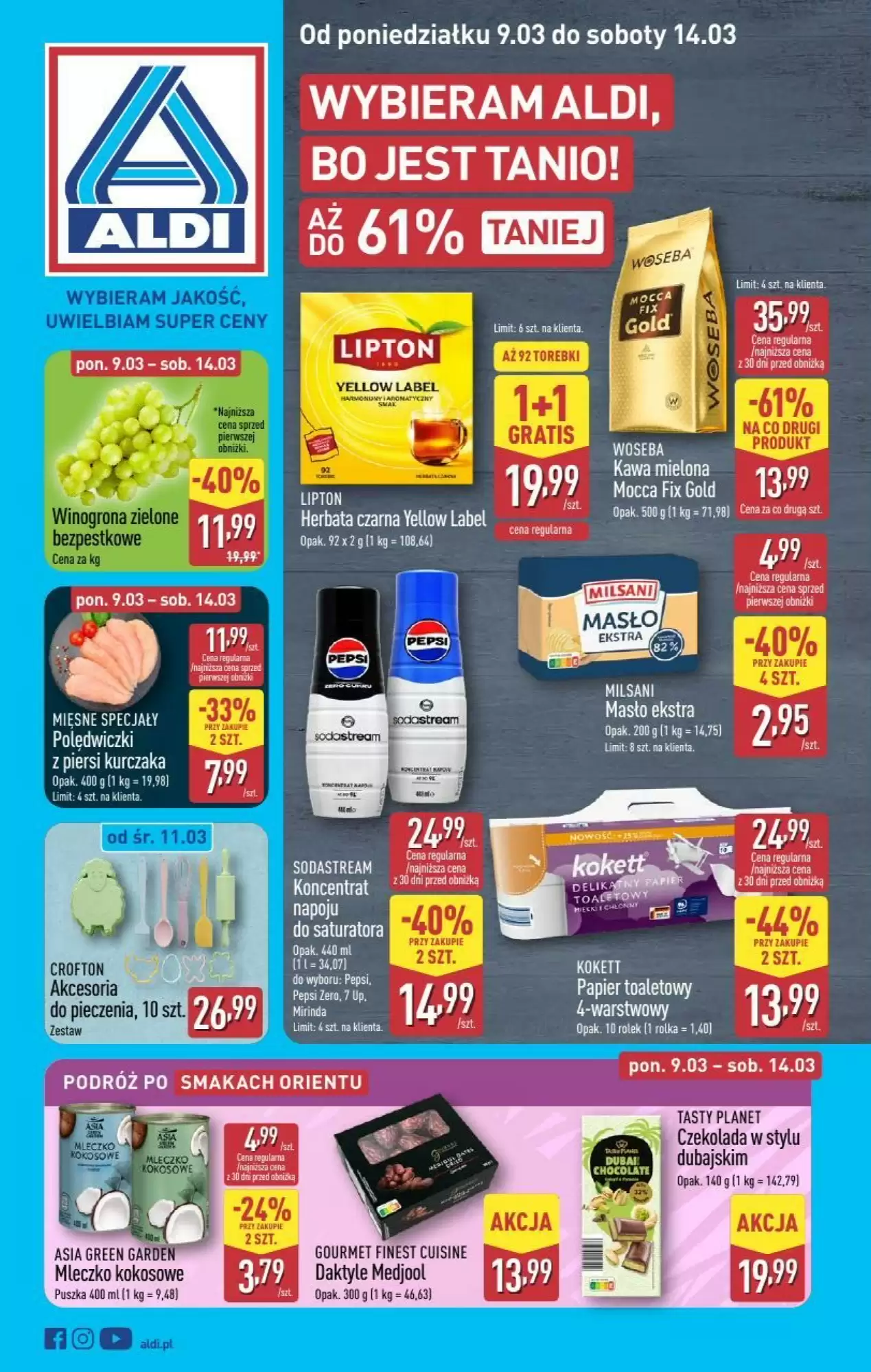 Aldi Gazetka 09.03.2026 - 14.03.2026