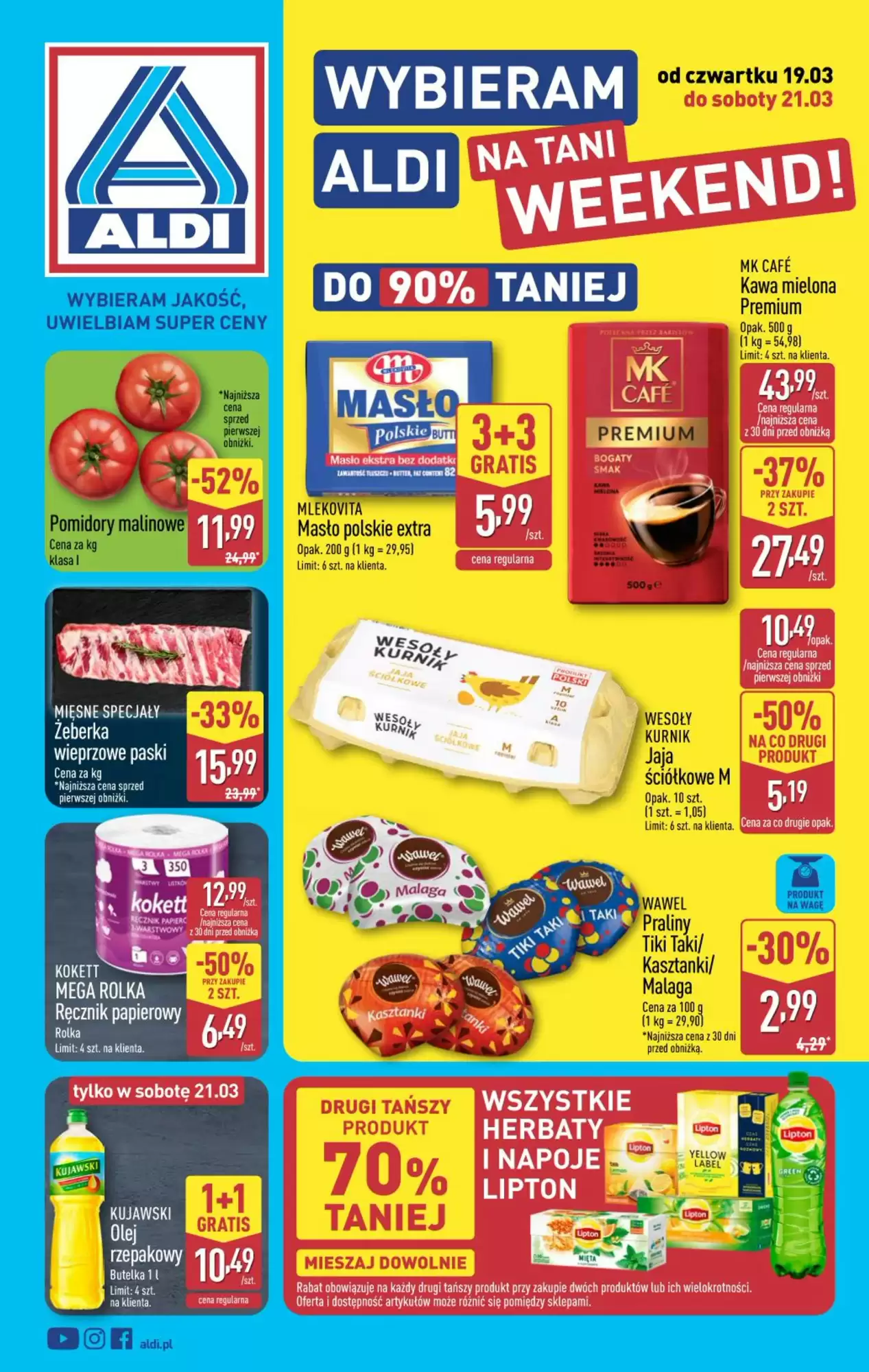 Aldi Gazetka 19.03.2026 - 21.03.2026
