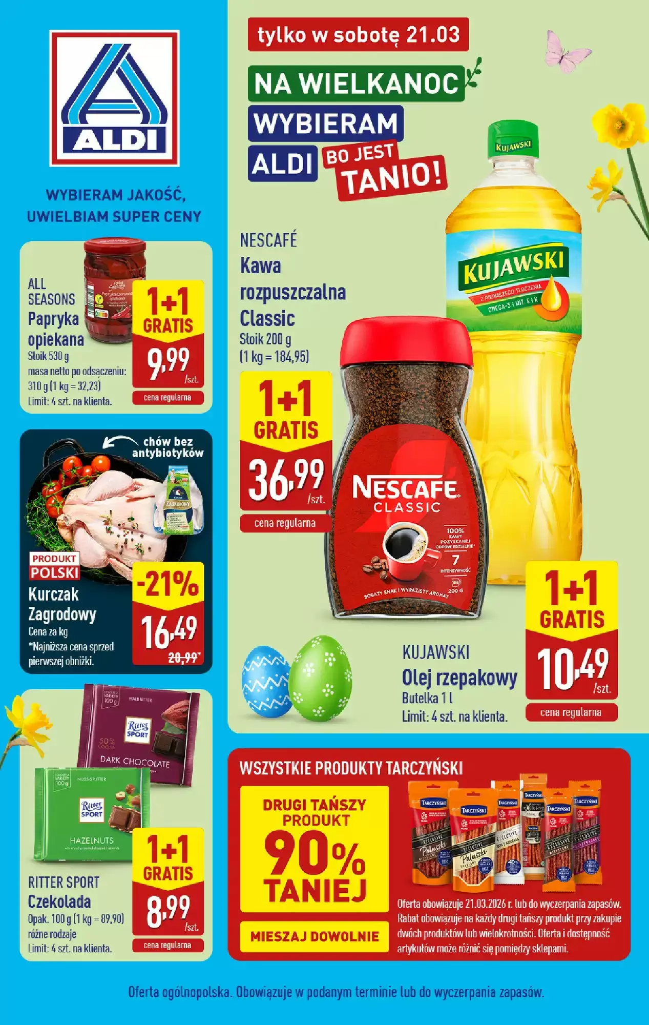 Aldi Gazetka 21.03.2026 - 21.03.2026
