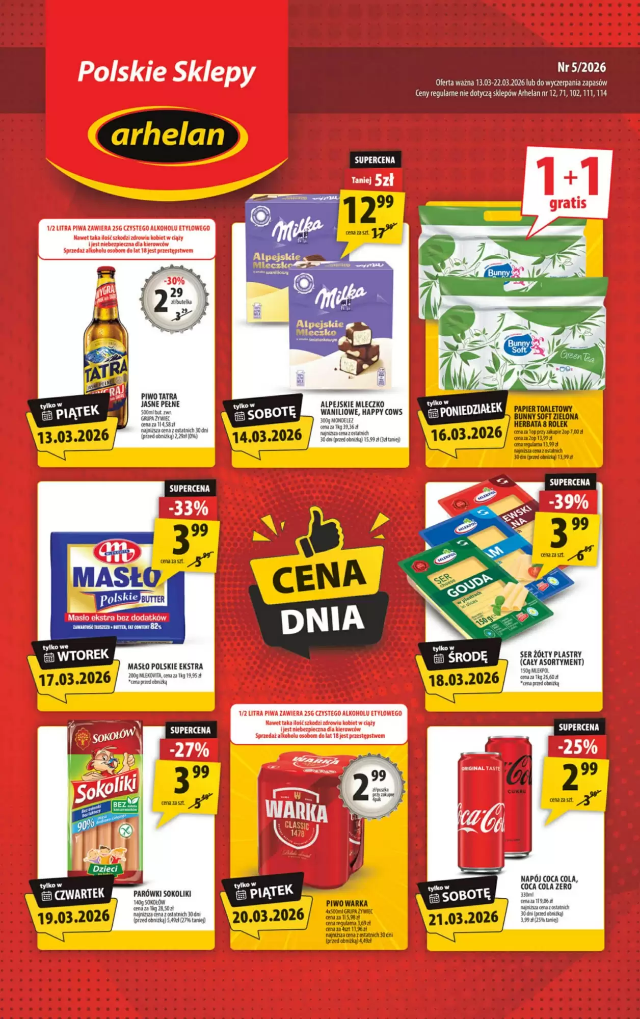 Arhelan Gazetka 13.03.2026 - 22.03.2026