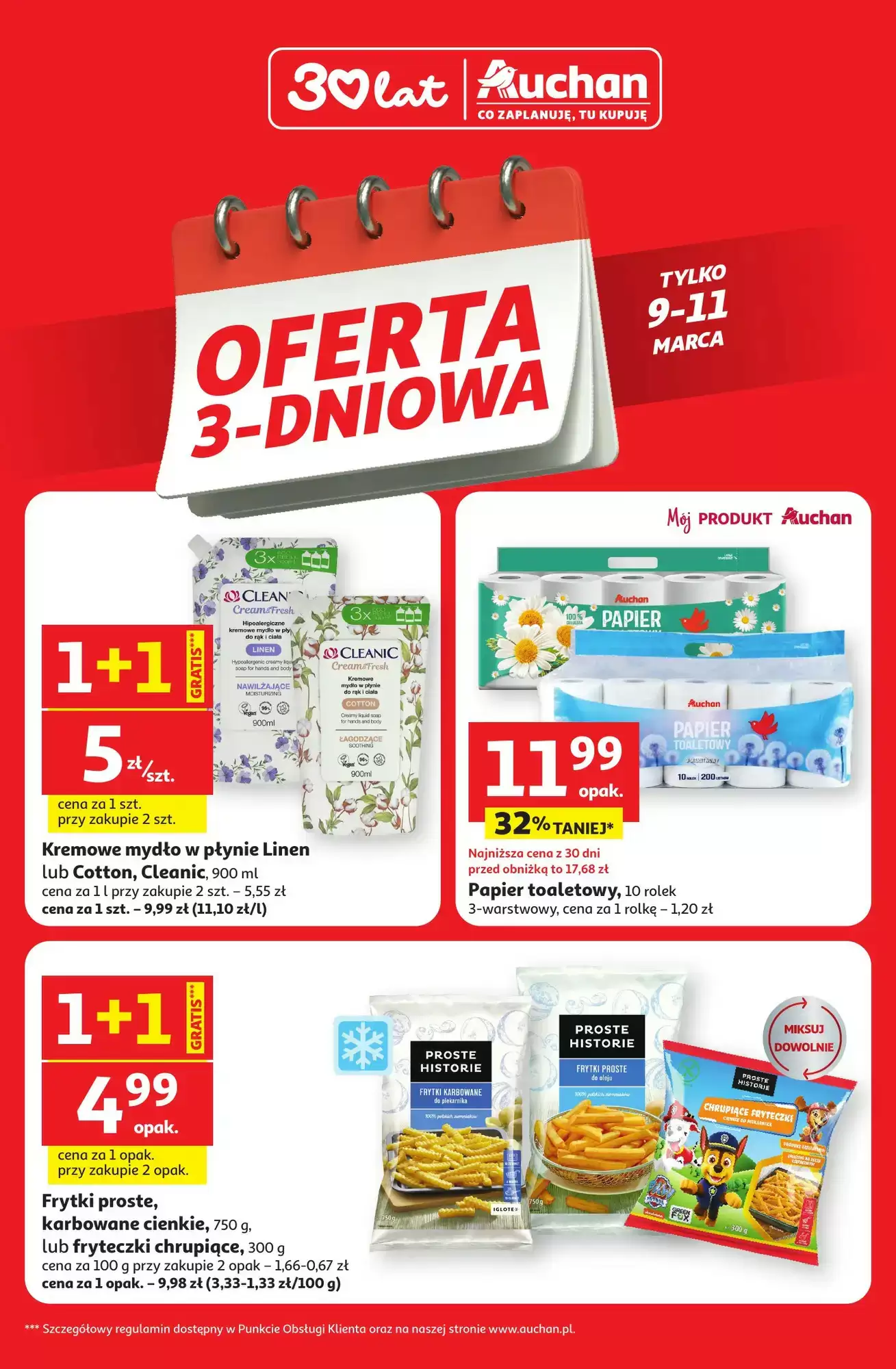 Auchan Gazetka 09.03.2026 - 11.03.2026