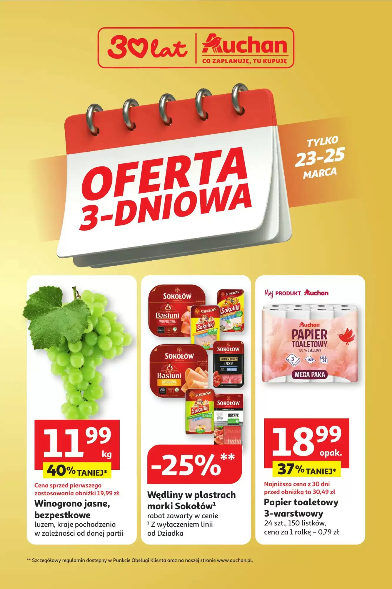 Auchan Gazetka 23.03.2026 - 25.03.2026