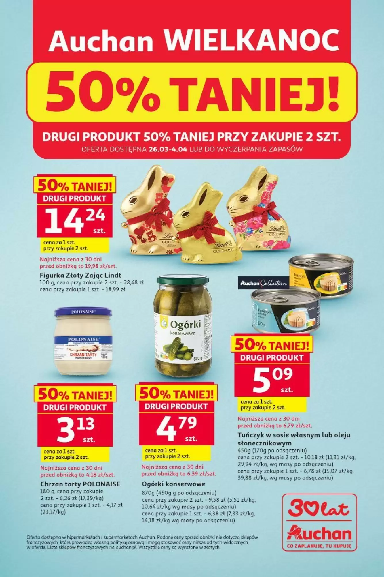 Auchan Gazetka 26.03.2026 - 04.04.2026