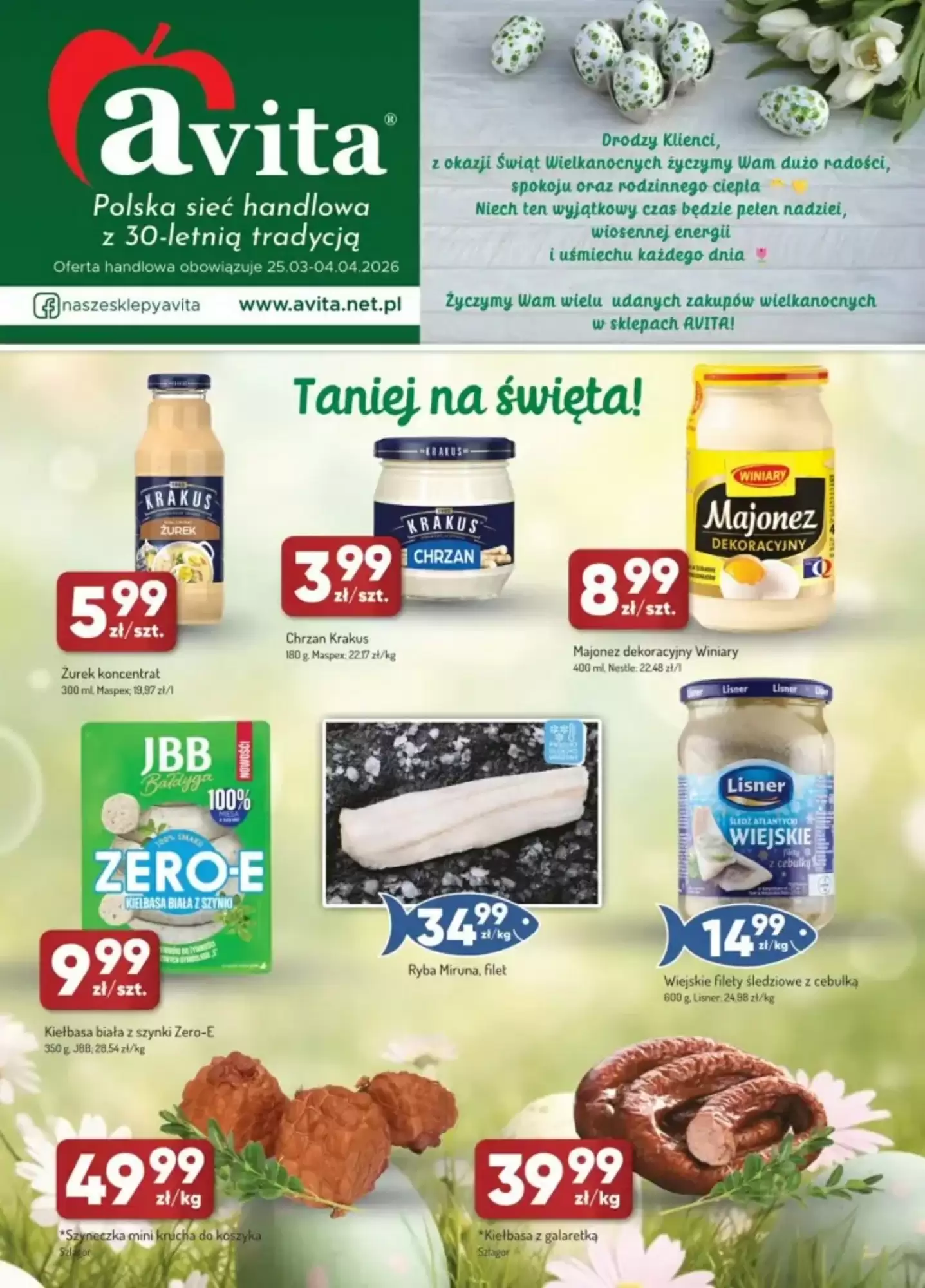 Avita Gazetka 25.03.2026 - 04.04.2026