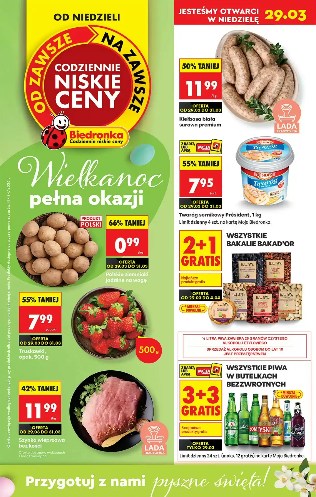 Biedronka Gazetka 29.03.2026 - 04.04.2026