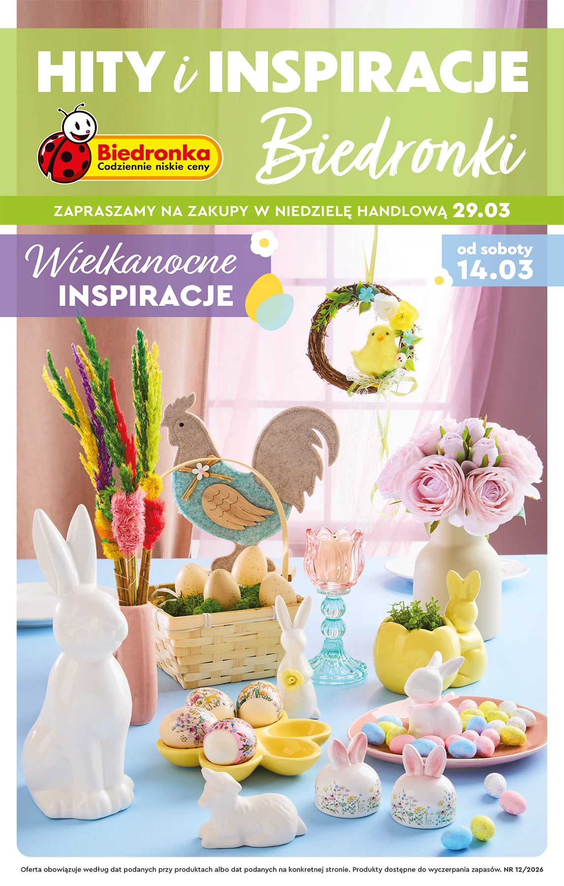 Gazetka Biedronka od 14.03.2026 do 25.03.2026 - Hity i Inspiracje