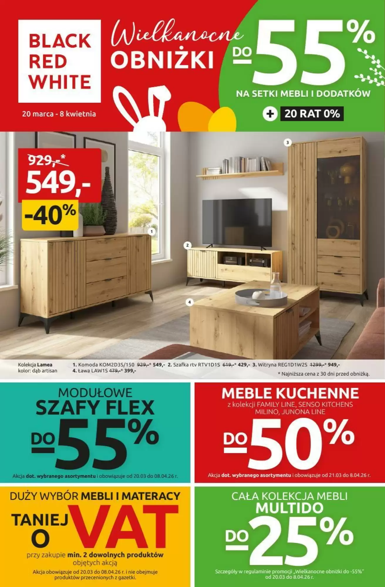 Black Red White Gazetka 20.03.2026 - 08.04.2026