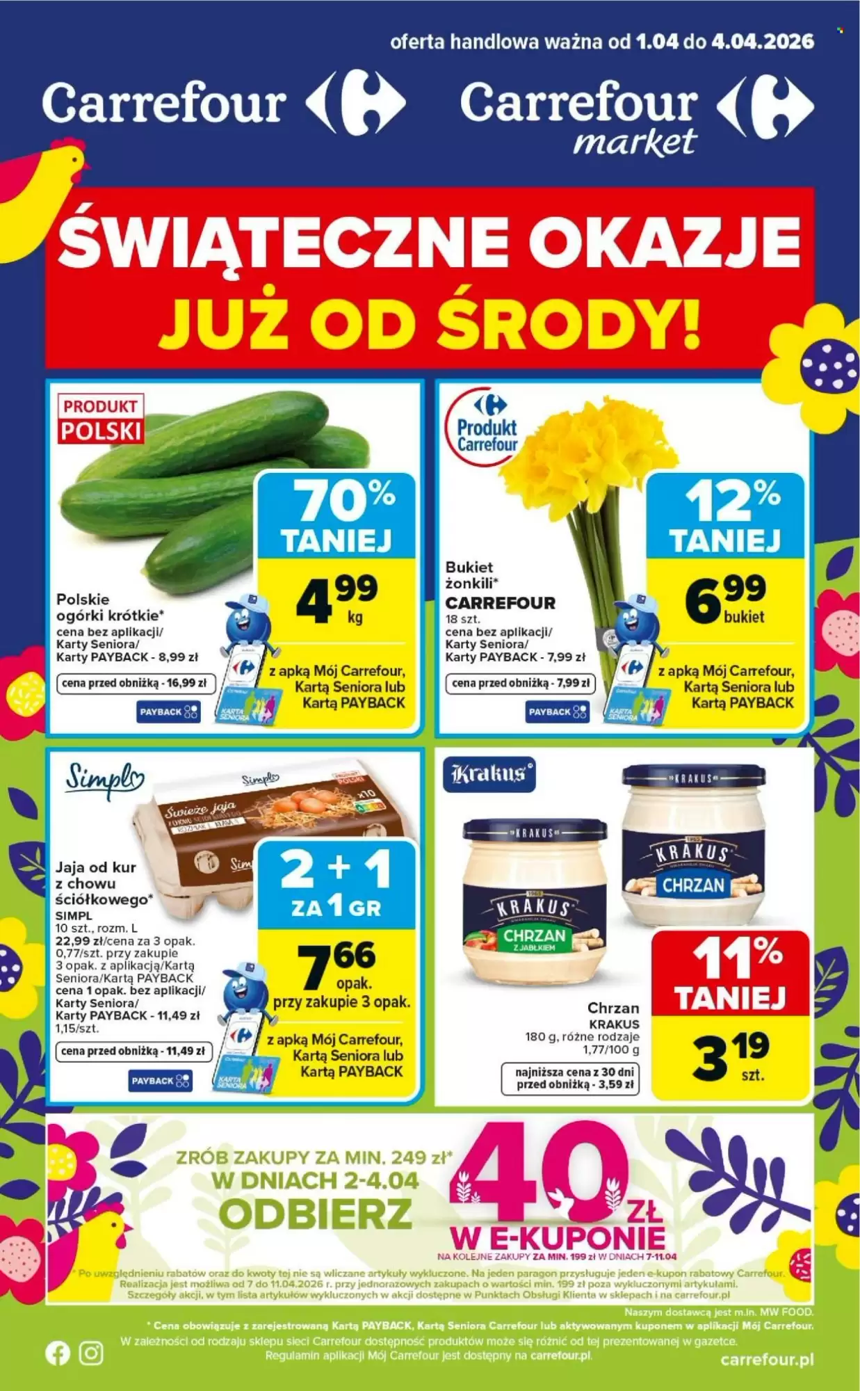 Carrefour Gazetka 01.04.2026 - 04.04.2026