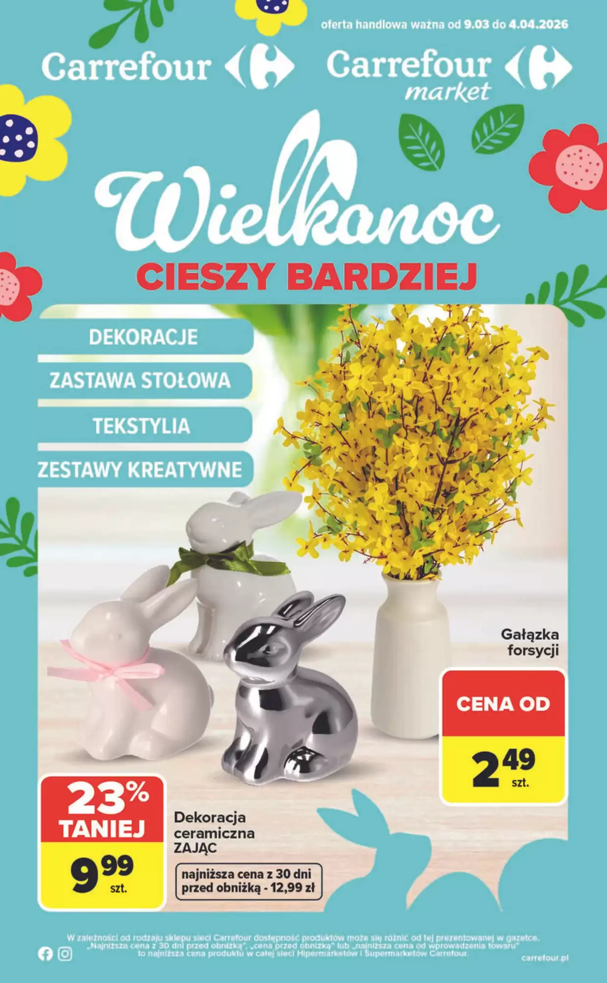 Carrefour Gazetka 09.03.2026 - 04.04.2026