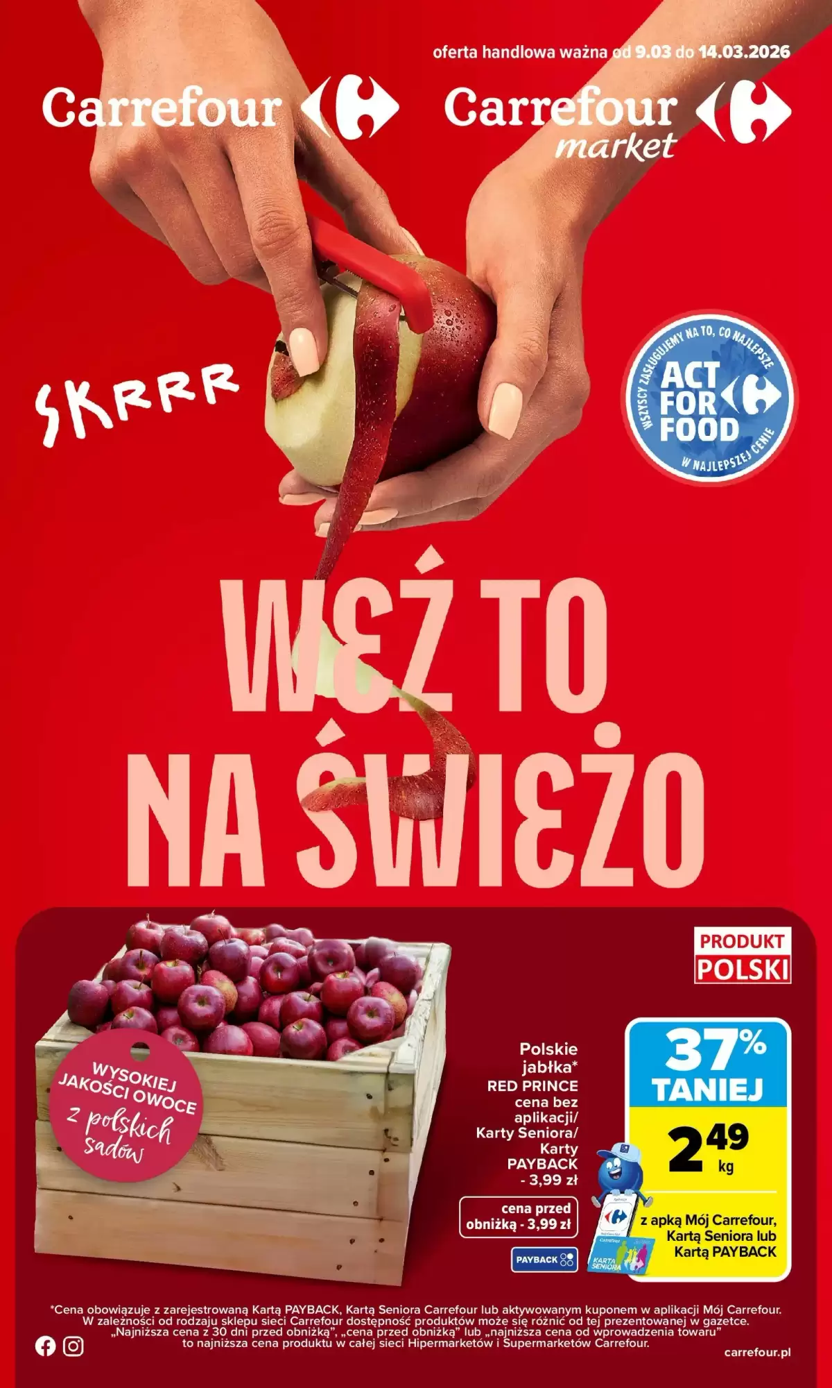 Carrefour Gazetka 09.03.2026 - 14.03.2026