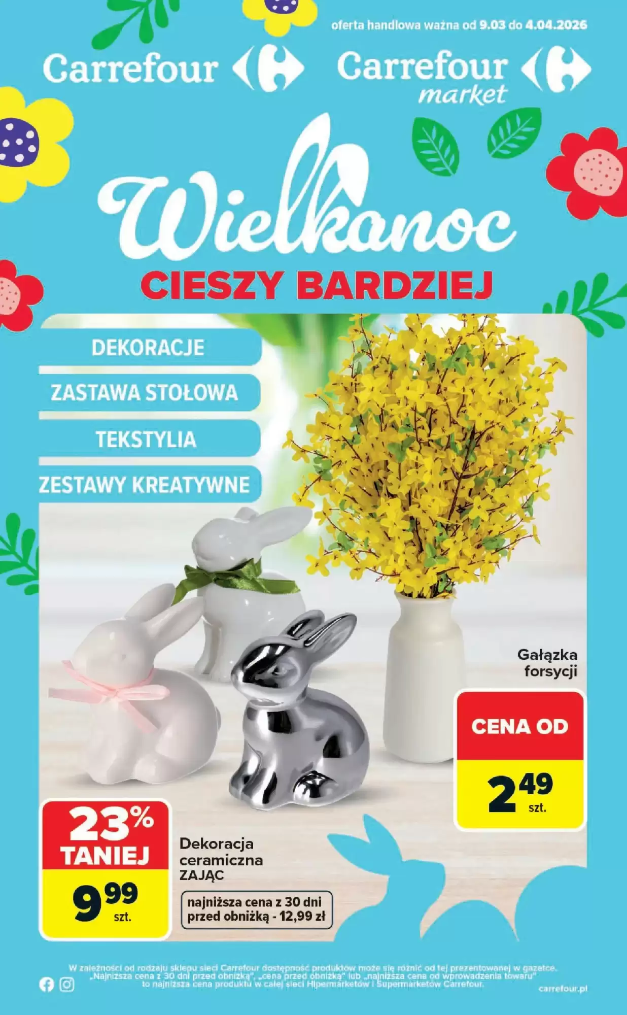 Carrefour Gazetka 09.03.2026 - 04.04.2026