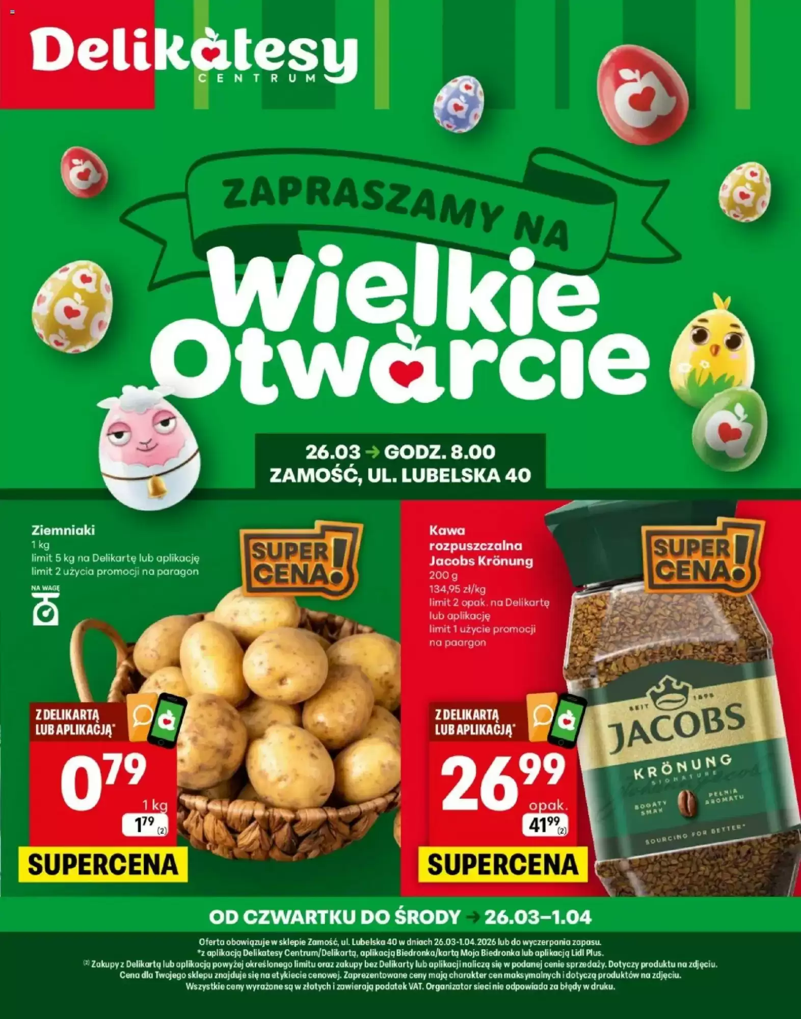 Delikatesy Centrum Gazetka 26.03.2026 - 01.04.2026