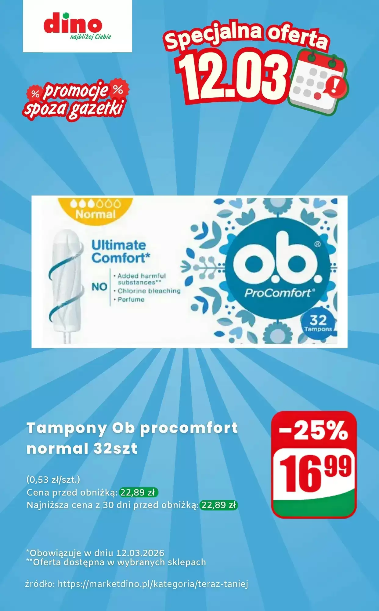 Dino Gazetka 12.03.2026 - 12.03.2026