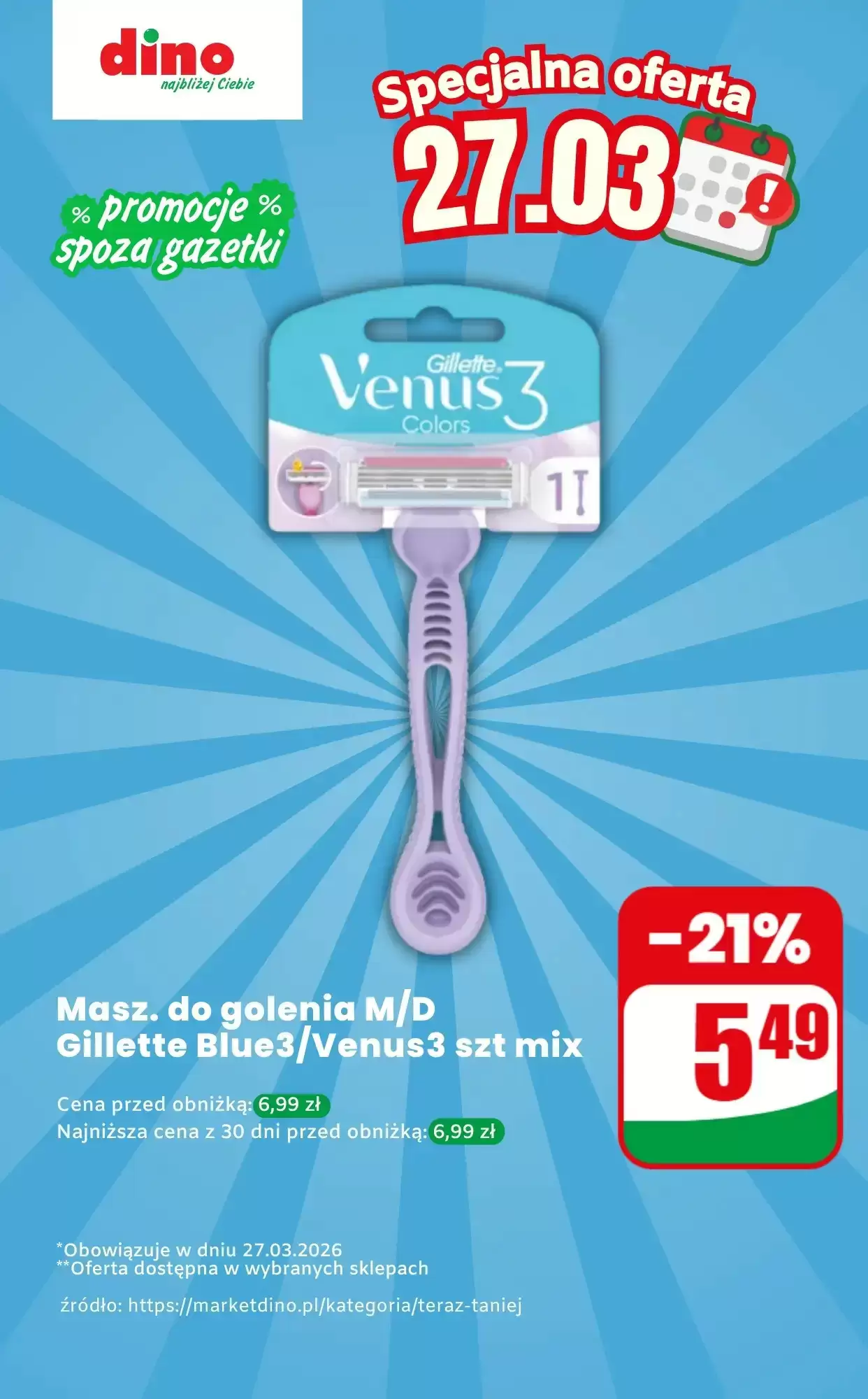 Dino Gazetka 27.03.2026 - 27.03.2026