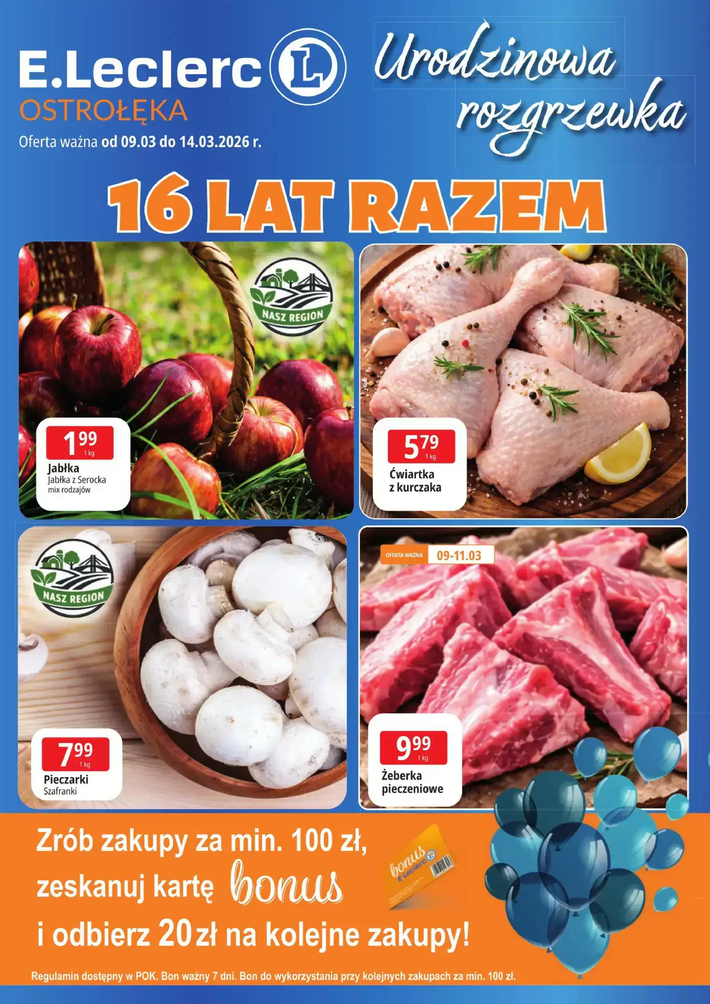 E.Leclerc Gazetka 09.03.2026 - 14.03.2026