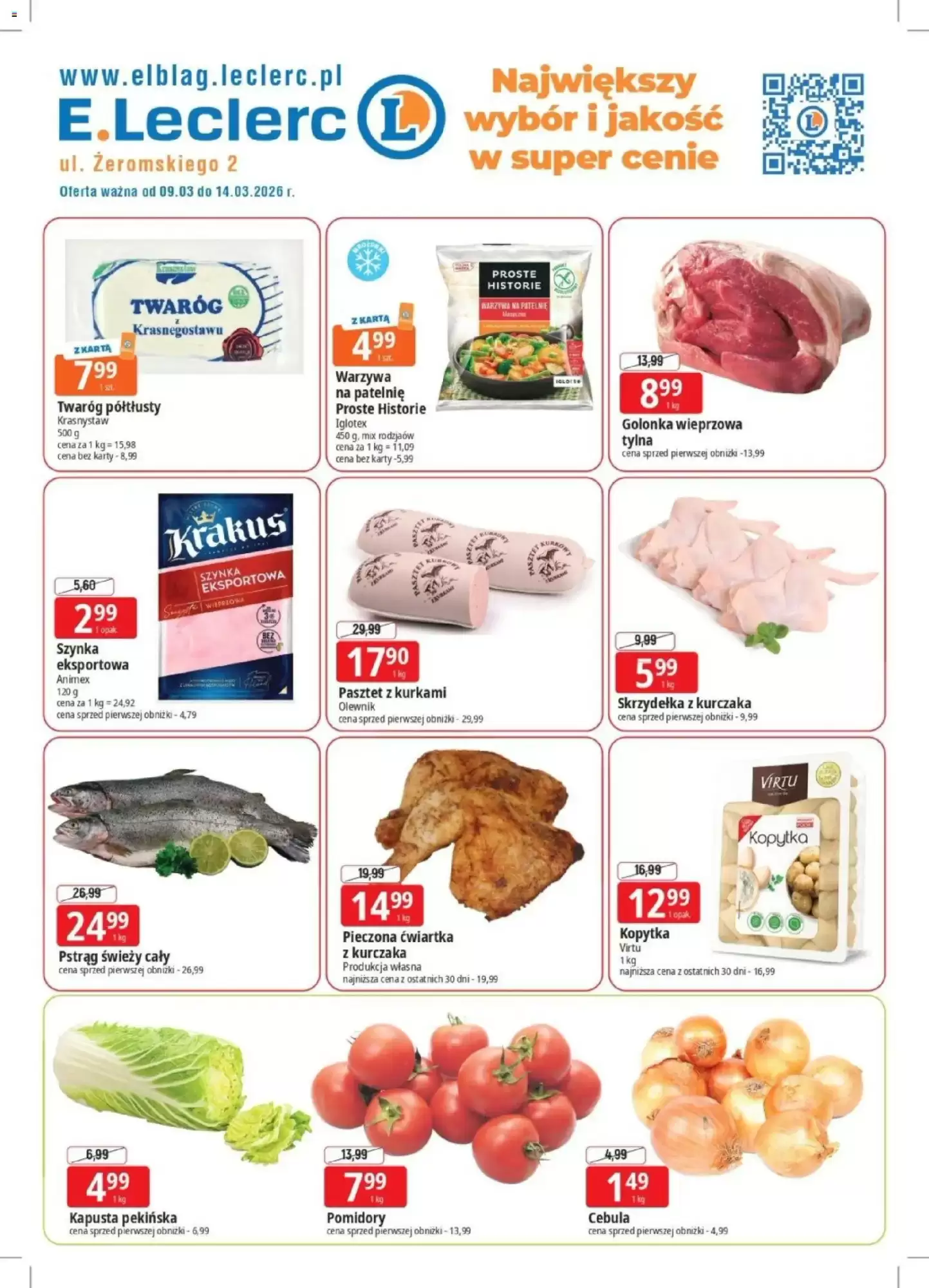E.Leclerc Gazetka 09.03.2026 - 14.03.2026
