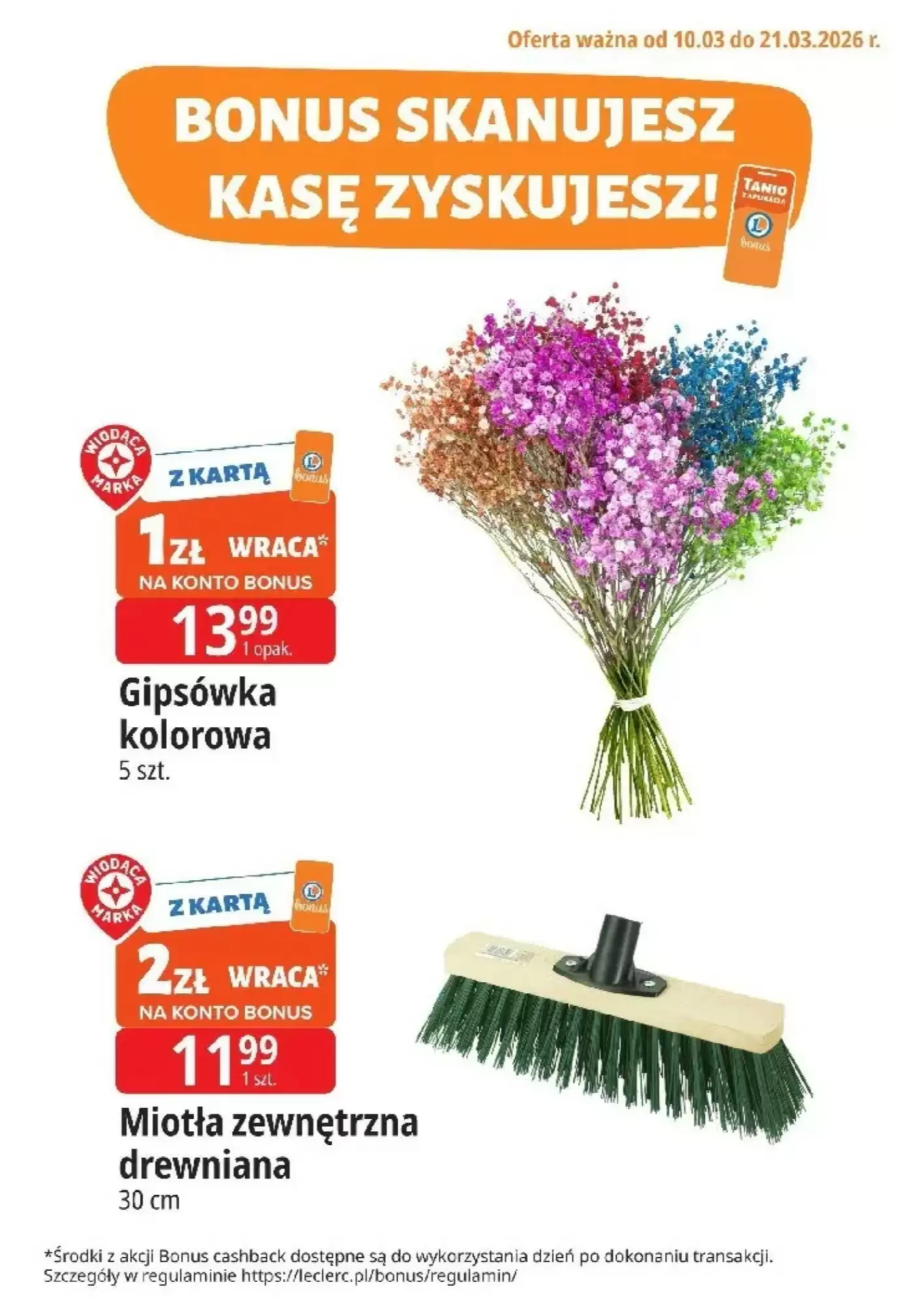 E.Leclerc Gazetka 10.03.2026 - 21.03.2026