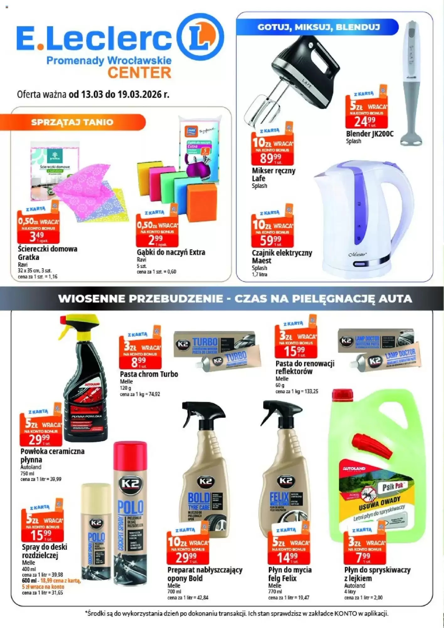 E.Leclerc Gazetka 13.03.2026 - 19.03.2026