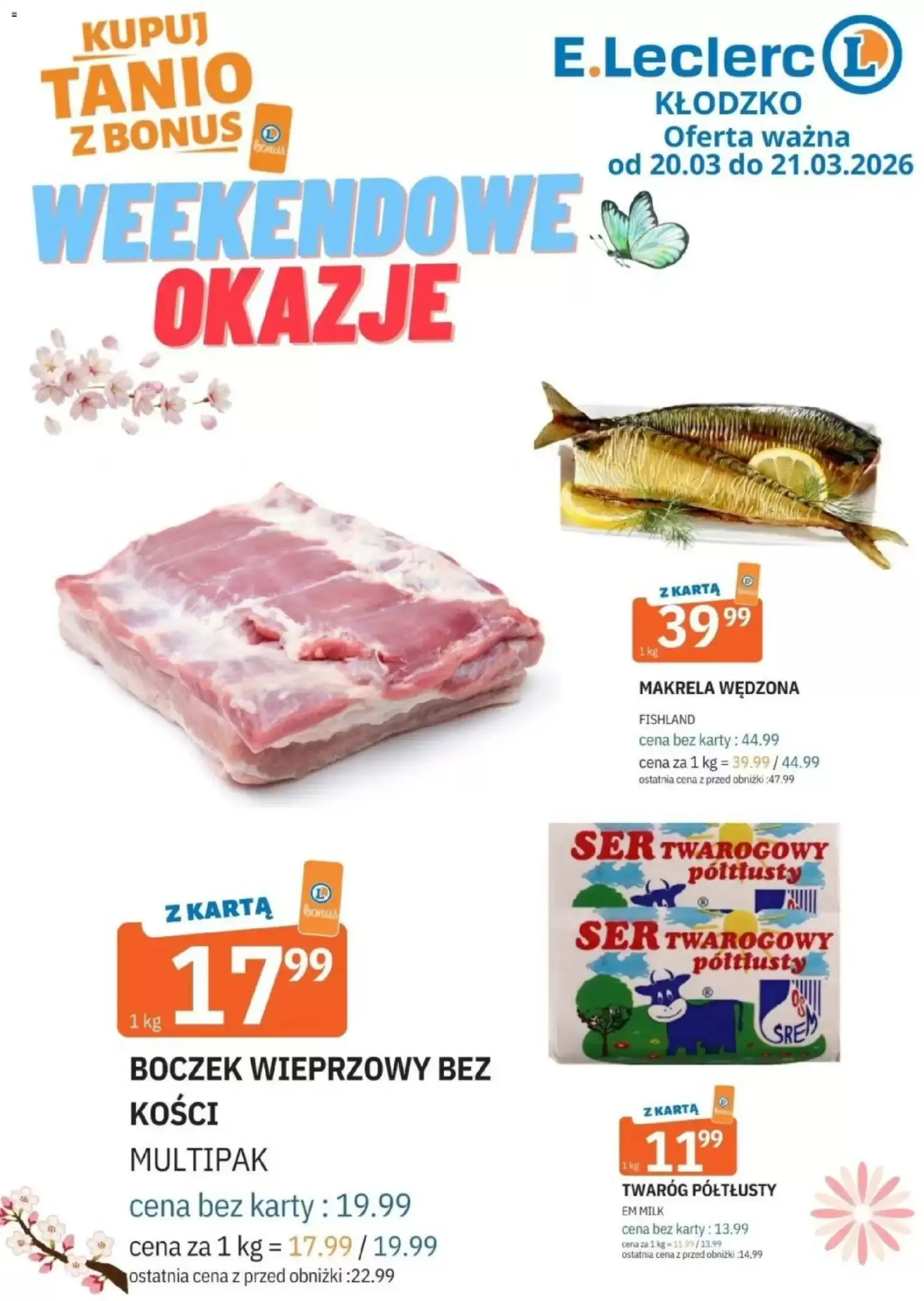 E.Leclerc Gazetka 20.03.2026 - 21.03.2026