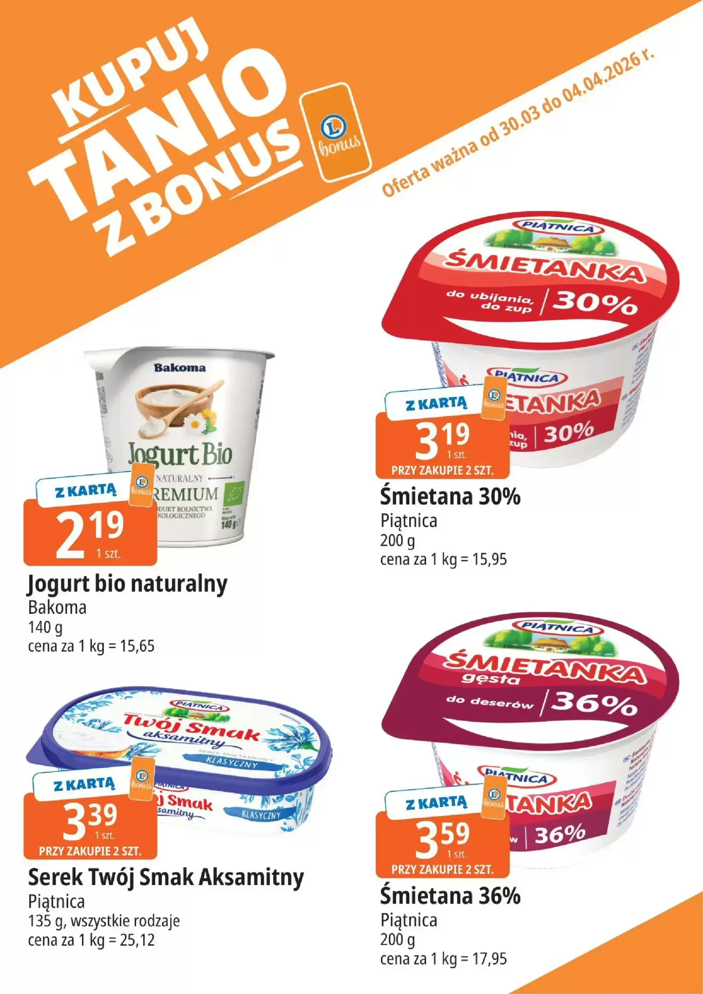 E.Leclerc Gazetka 29.03.2026 - 04.04.2026