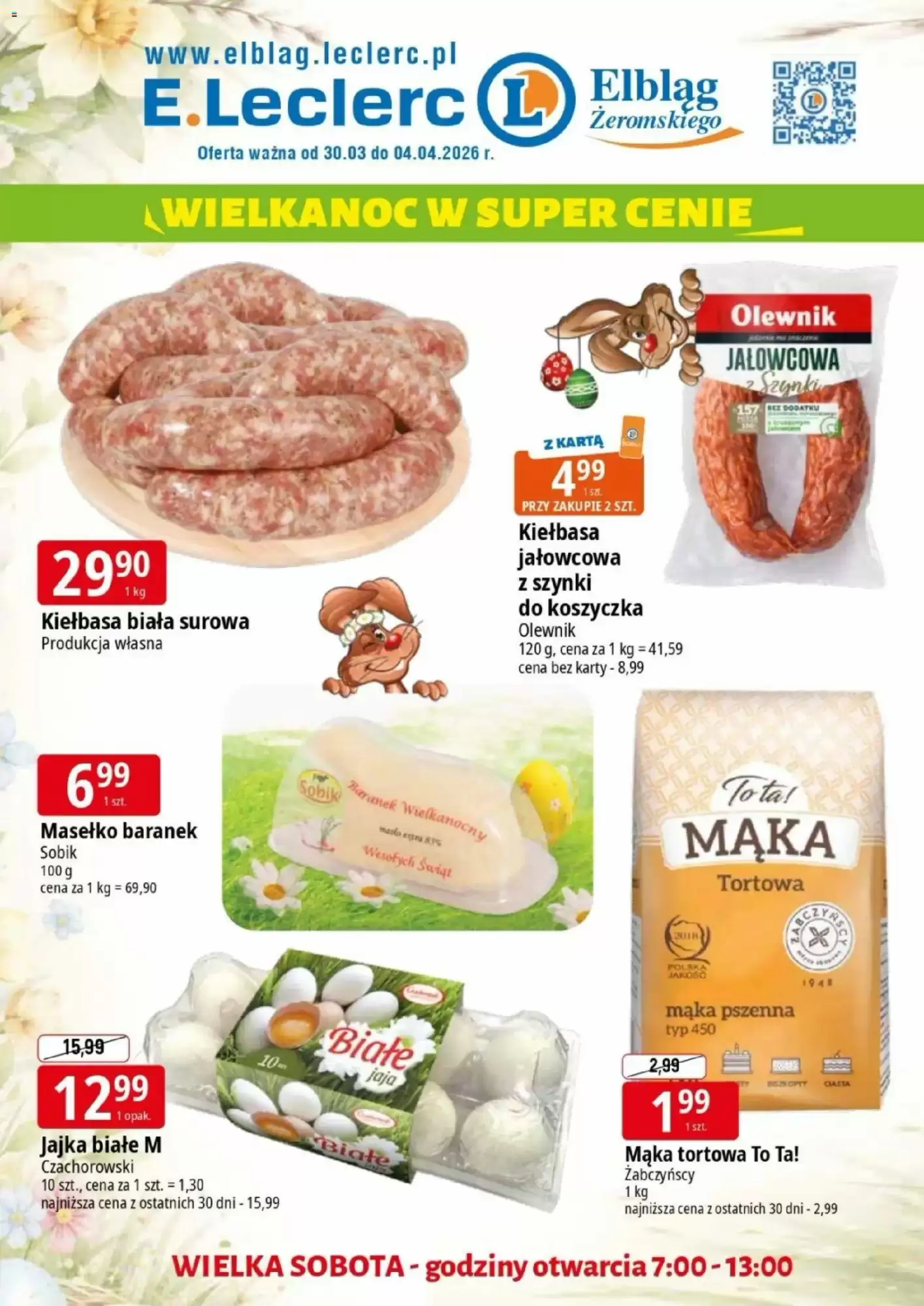 E.Leclerc Gazetka 30.03.2026 - 04.04.2026