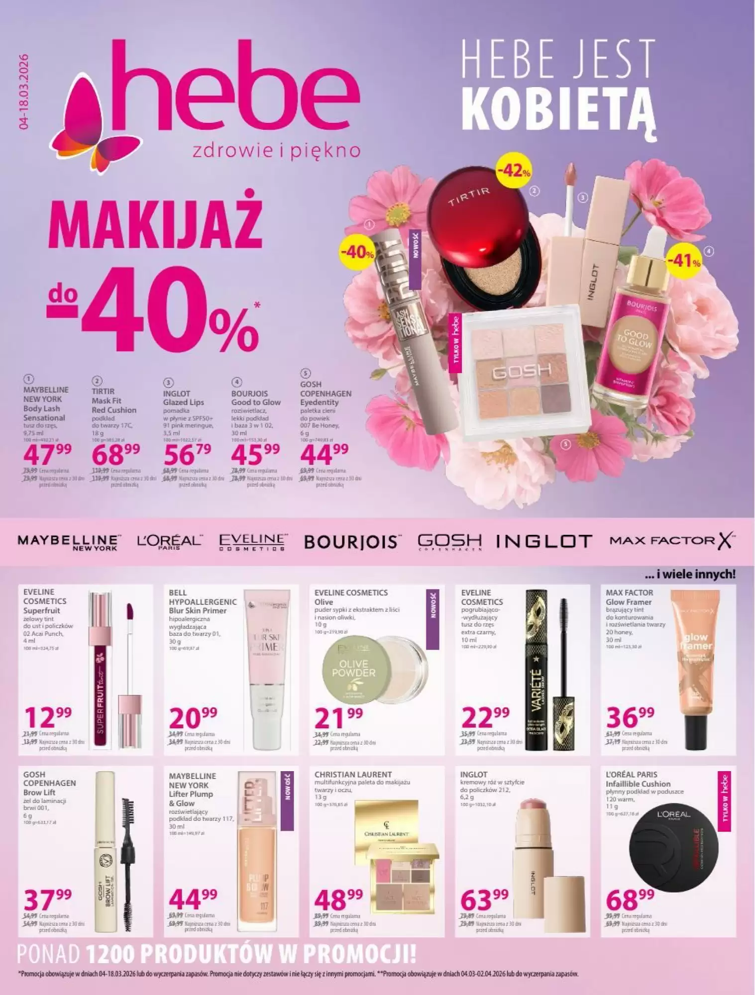 Hebe Gazetka 04.03.2026 - 18.03.2026