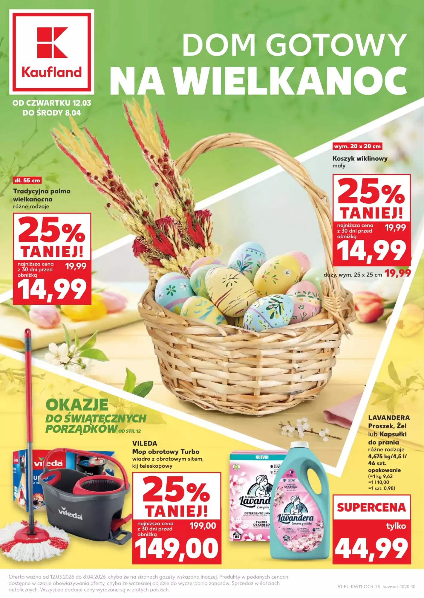 Kaufland Gazetka 12.03.2026 - 08.04.2026