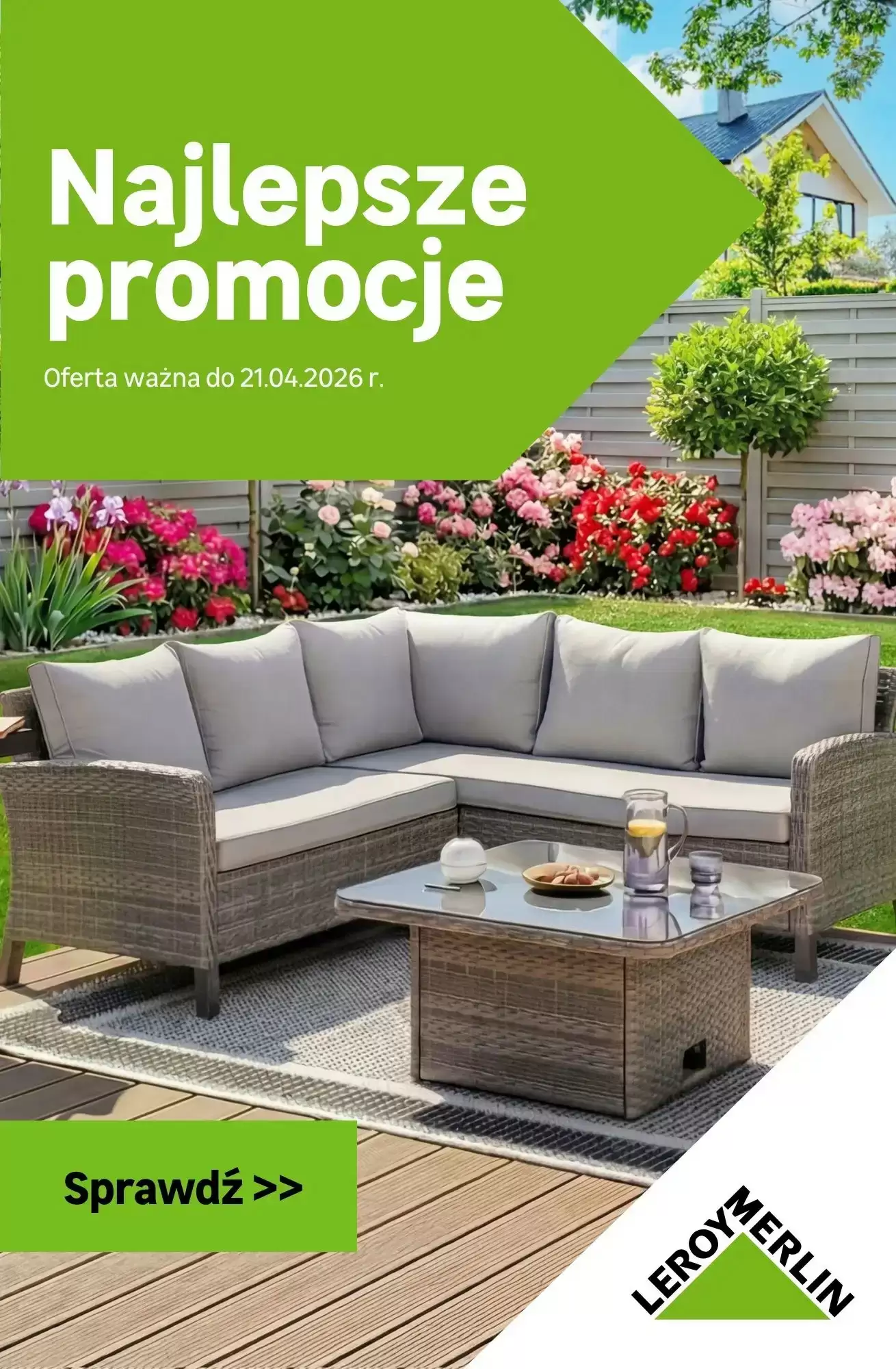 Leroy Merlin Gazetka 31.03.2026 - 21.04.2026