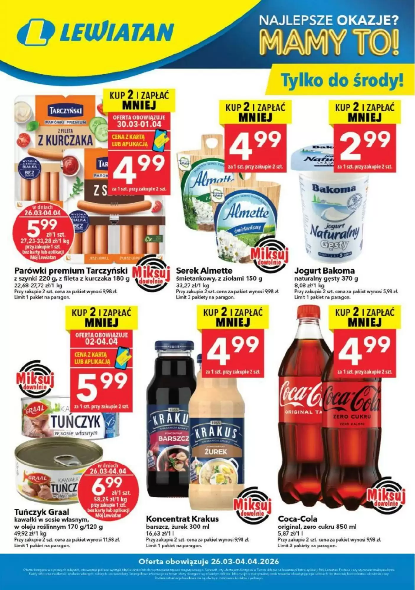 Lewiatan Gazetka 26.03.2026 - 04.04.2026