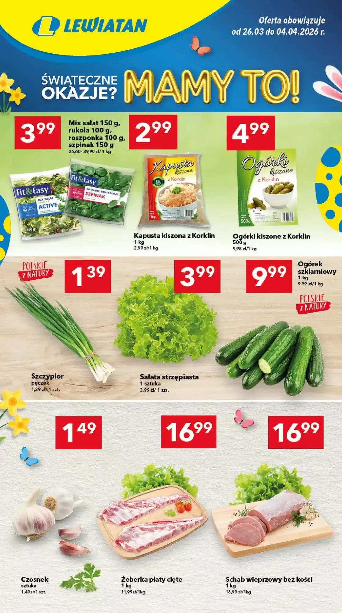 Lewiatan Gazetka 26.03.2026 - 04.04.2026