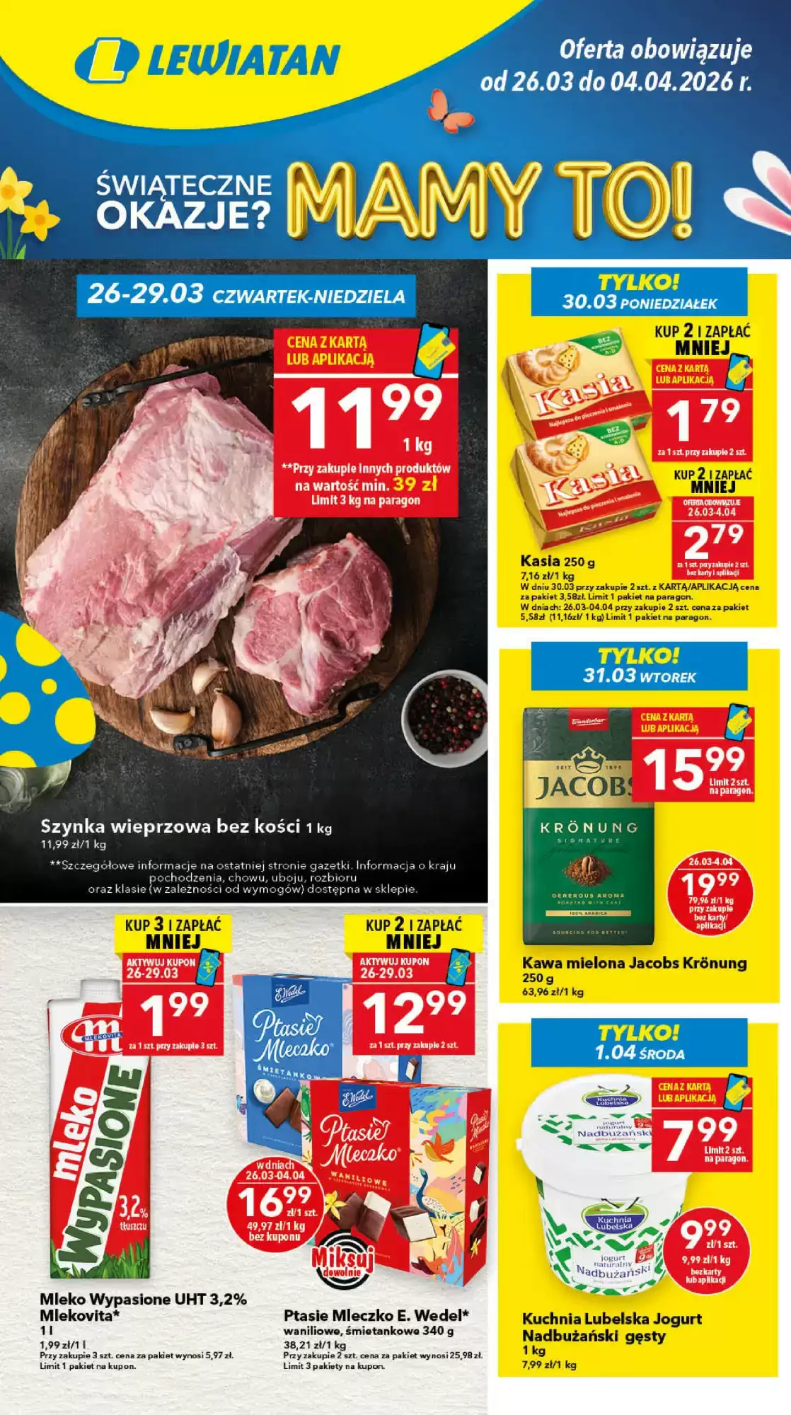 Lewiatan Gazetka 26.03.2026 - 04.04.2026