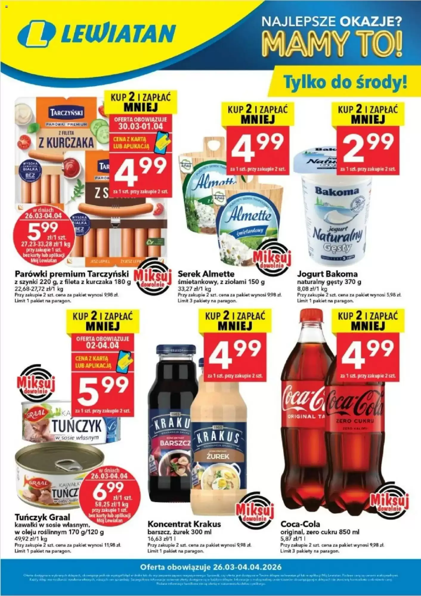 Lewiatan Gazetka 26.03.2026 - 04.04.2026