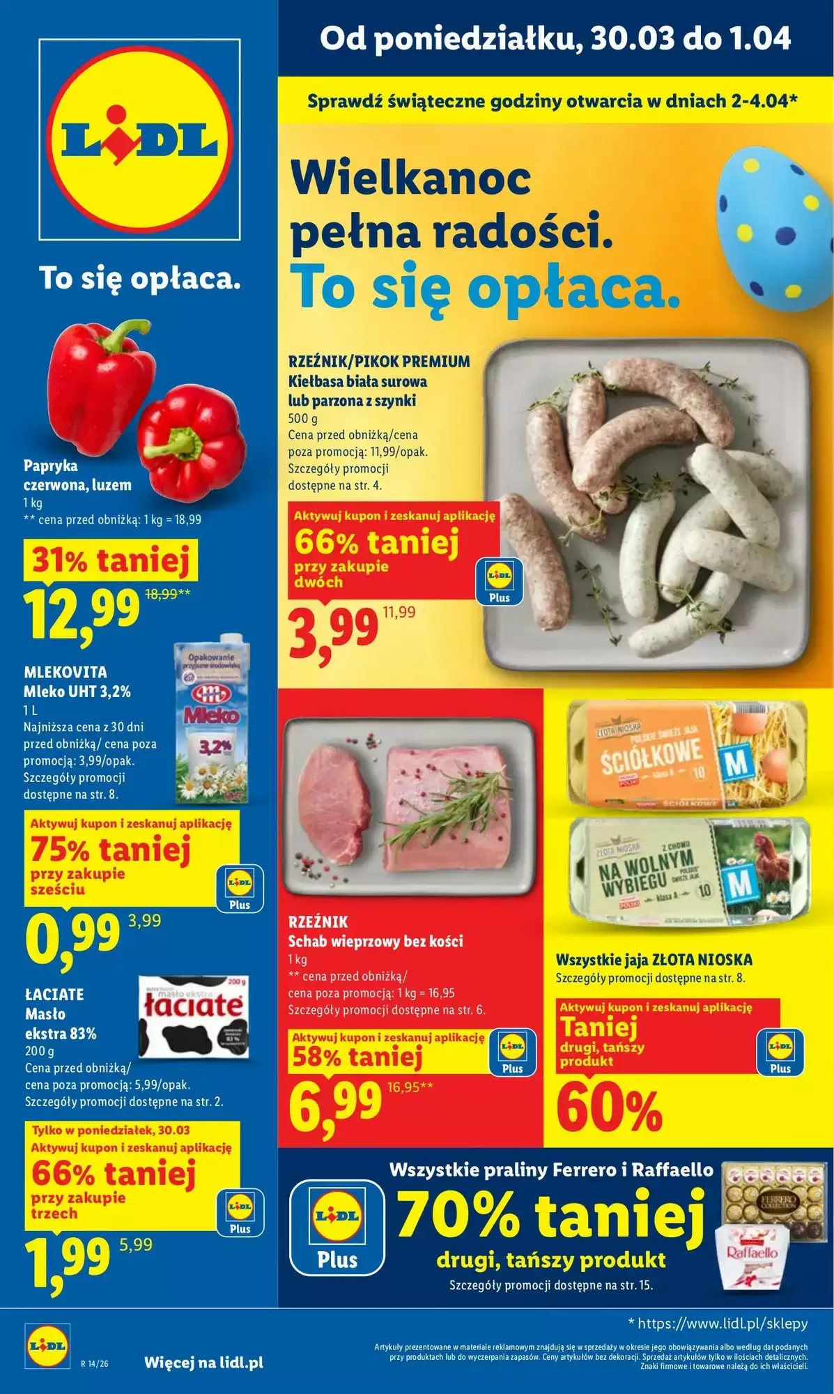 Lidl Gazetka 30.03.2026 - 01.04.2026