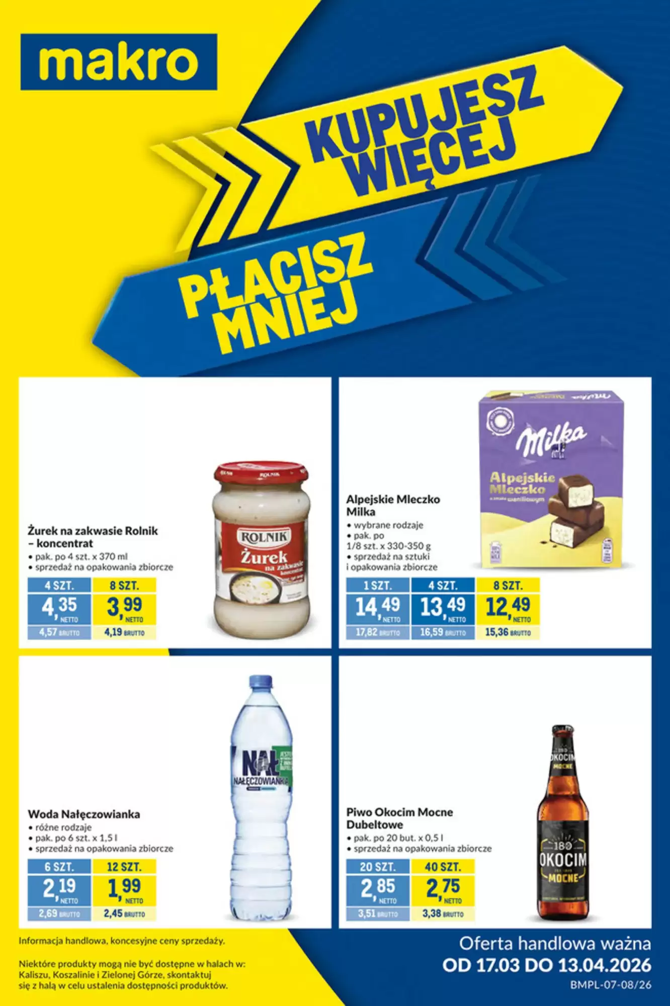 Makro Gazetka 17.03.2026 - 13.04.2026