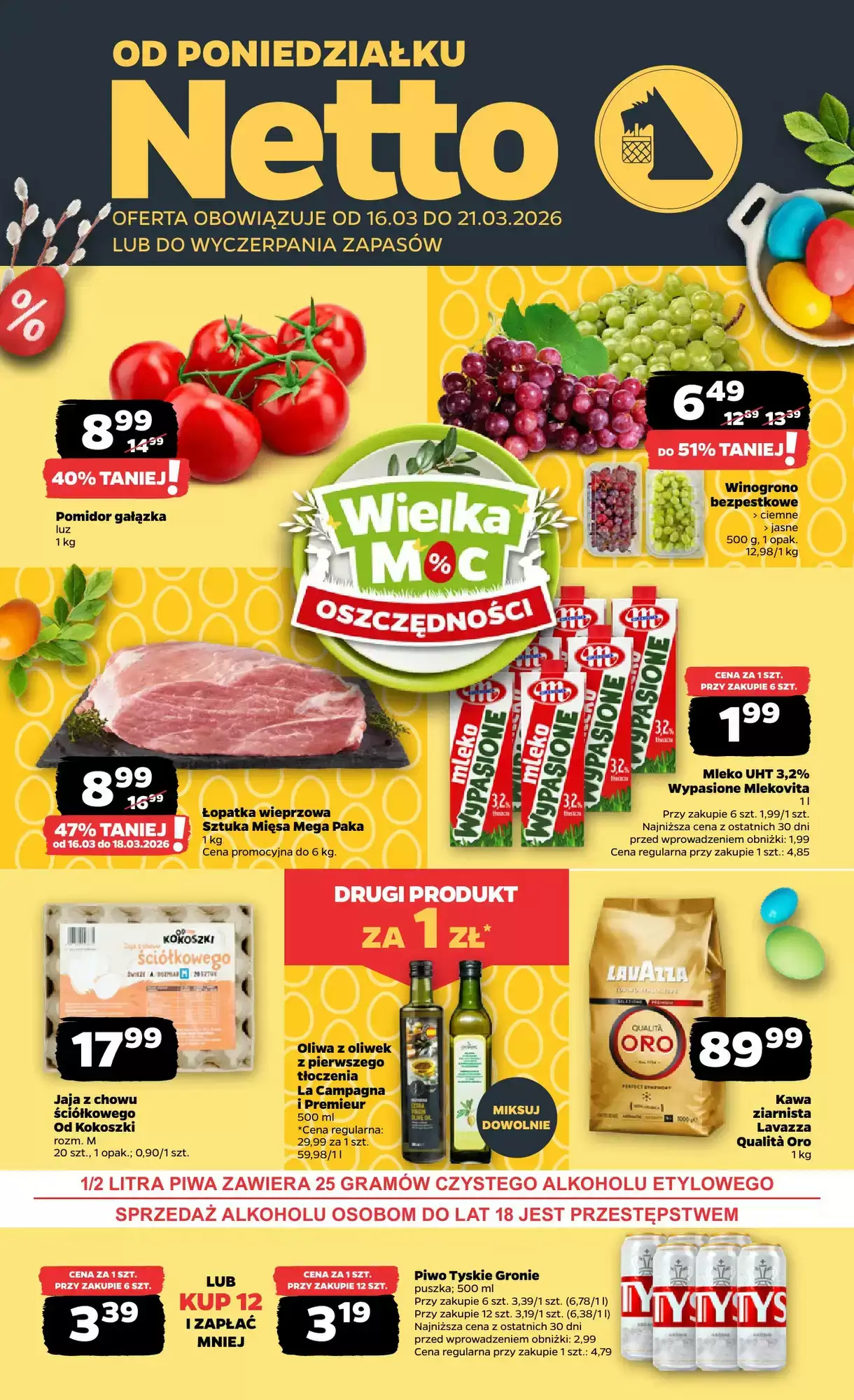 Netto Gazetka 16.03.2026 - 21.03.2026