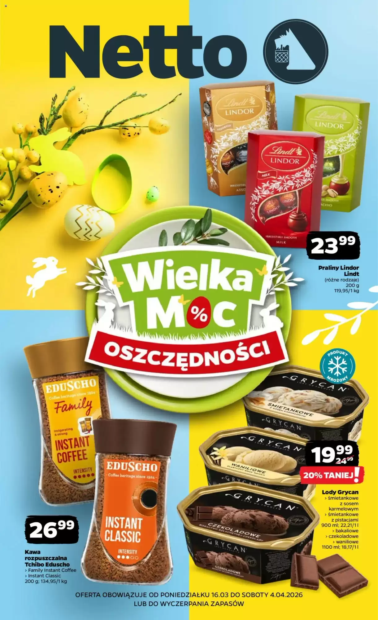 Netto Gazetka 16.03.2026 - 04.04.2026