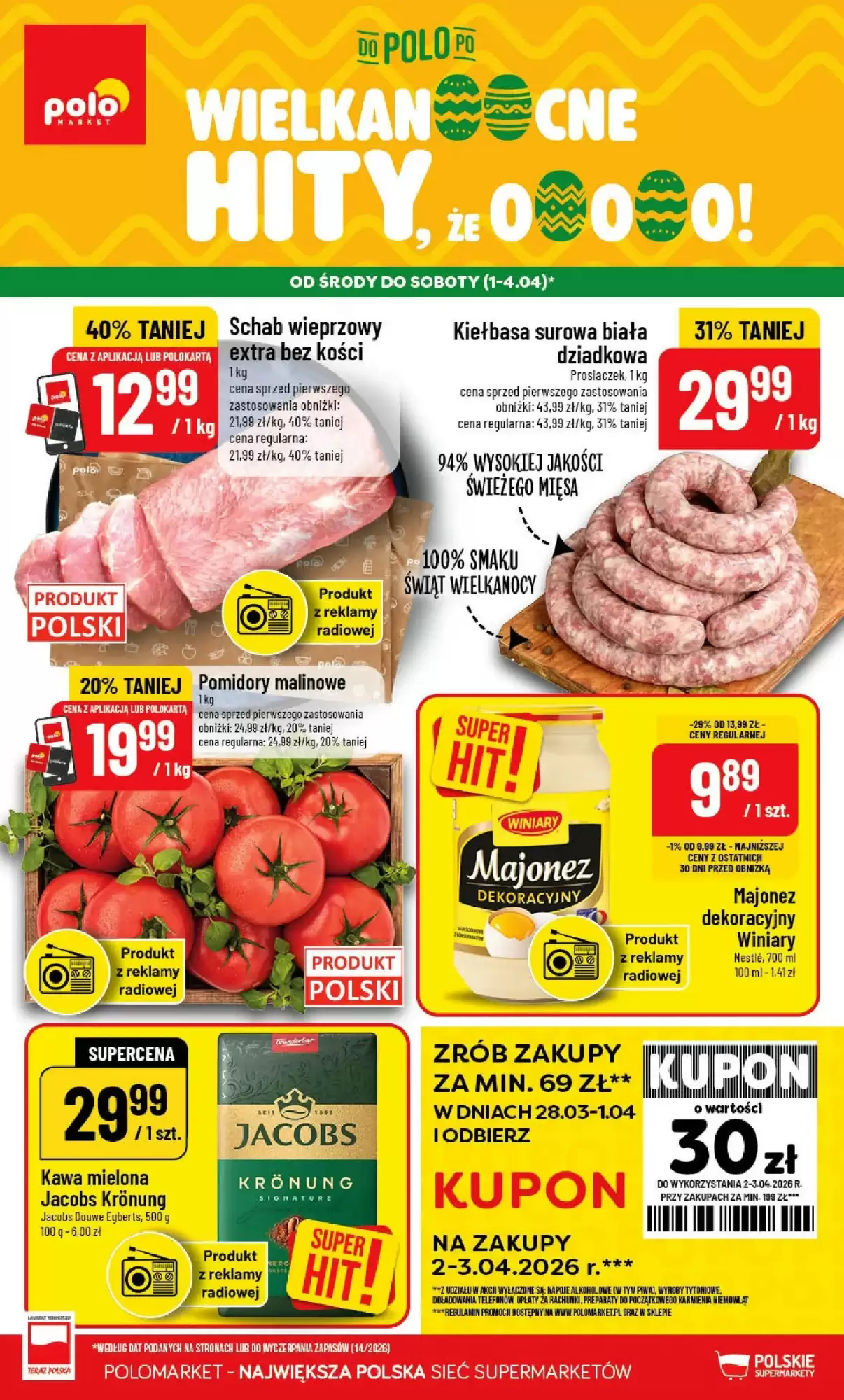 Polomarket Gazetka 01.04.2026 - 04.04.2026