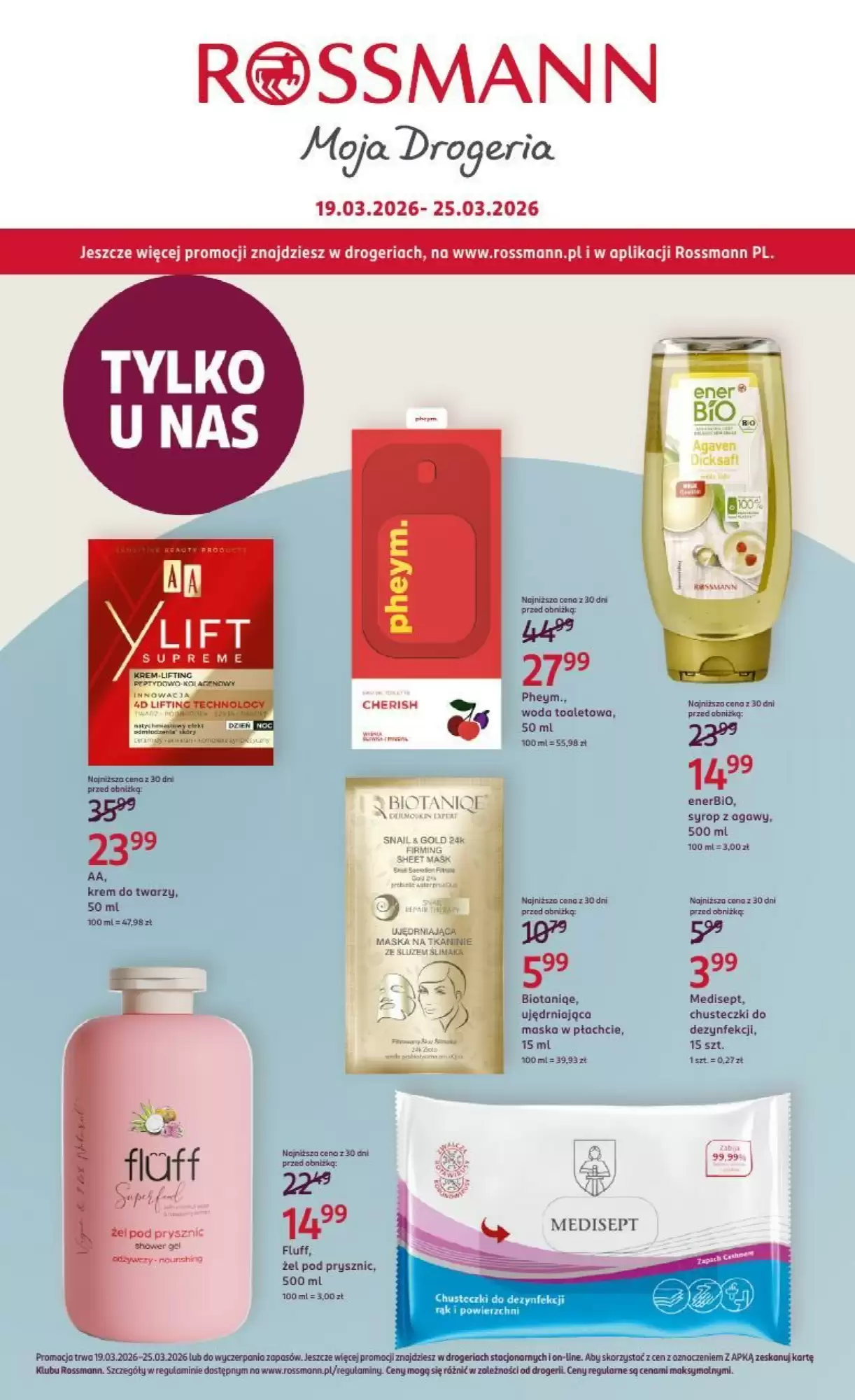 Rossmann Gazetka 19.03.2026 - 25.03.2026