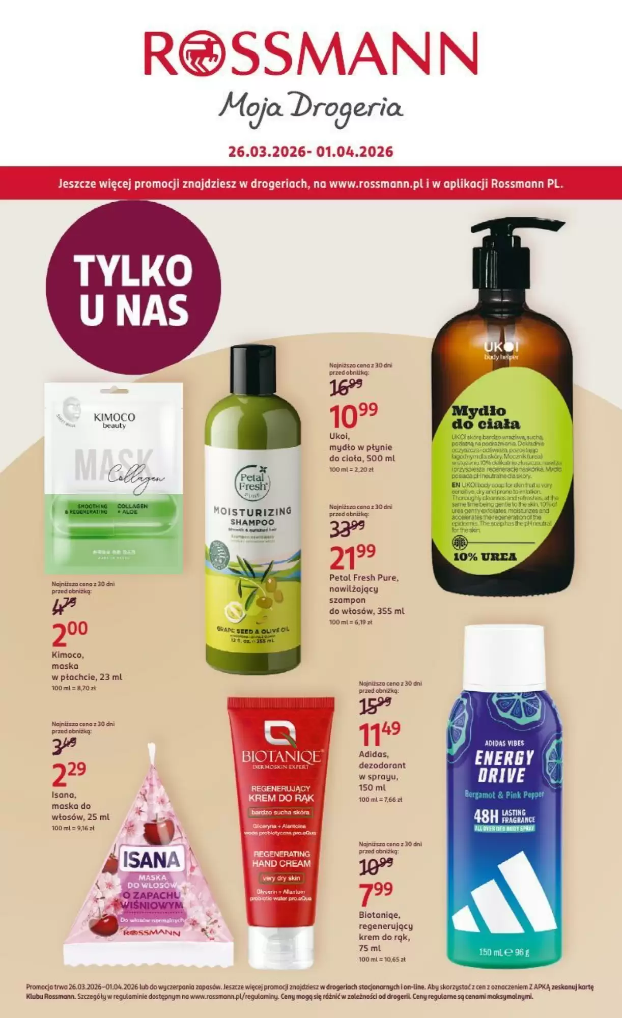 Rossmann Gazetka 26.03.2026 - 01.04.2026