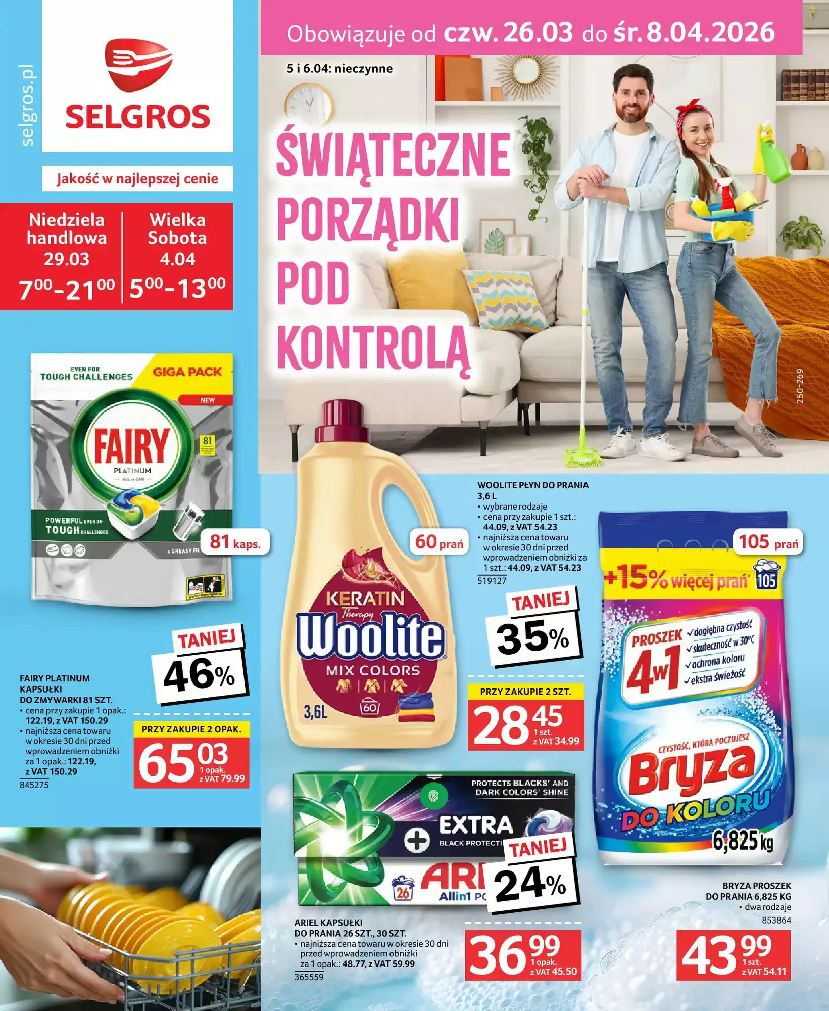 Selgros Gazetka 26.03.2026 - 08.04.2026