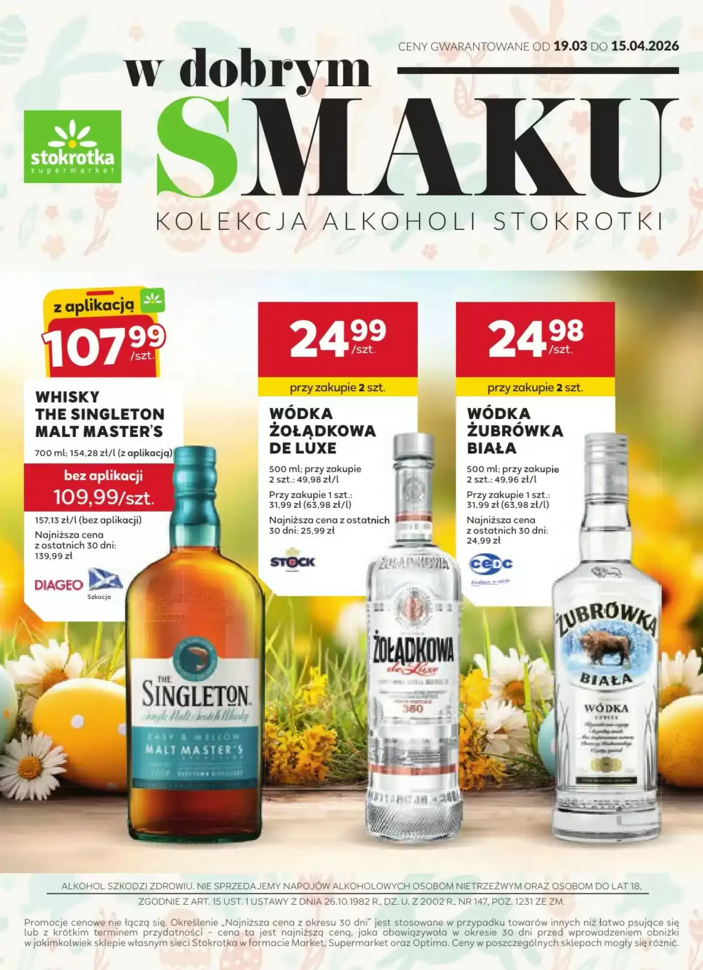 Stokrotka Gazetka 19.03.2026 - 15.04.2026