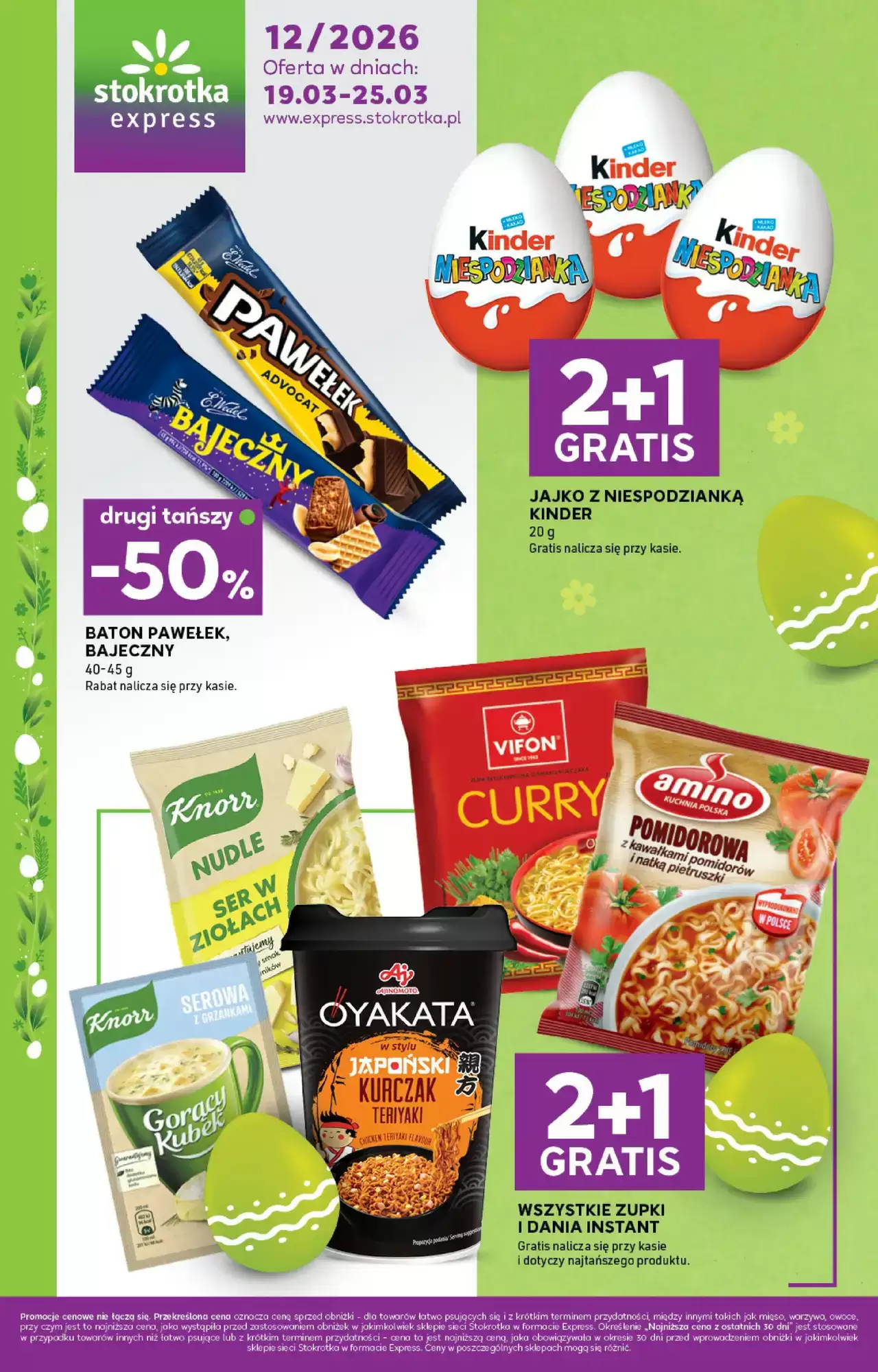 Stokrotka Gazetka 19.03.2026 - 25.03.2026