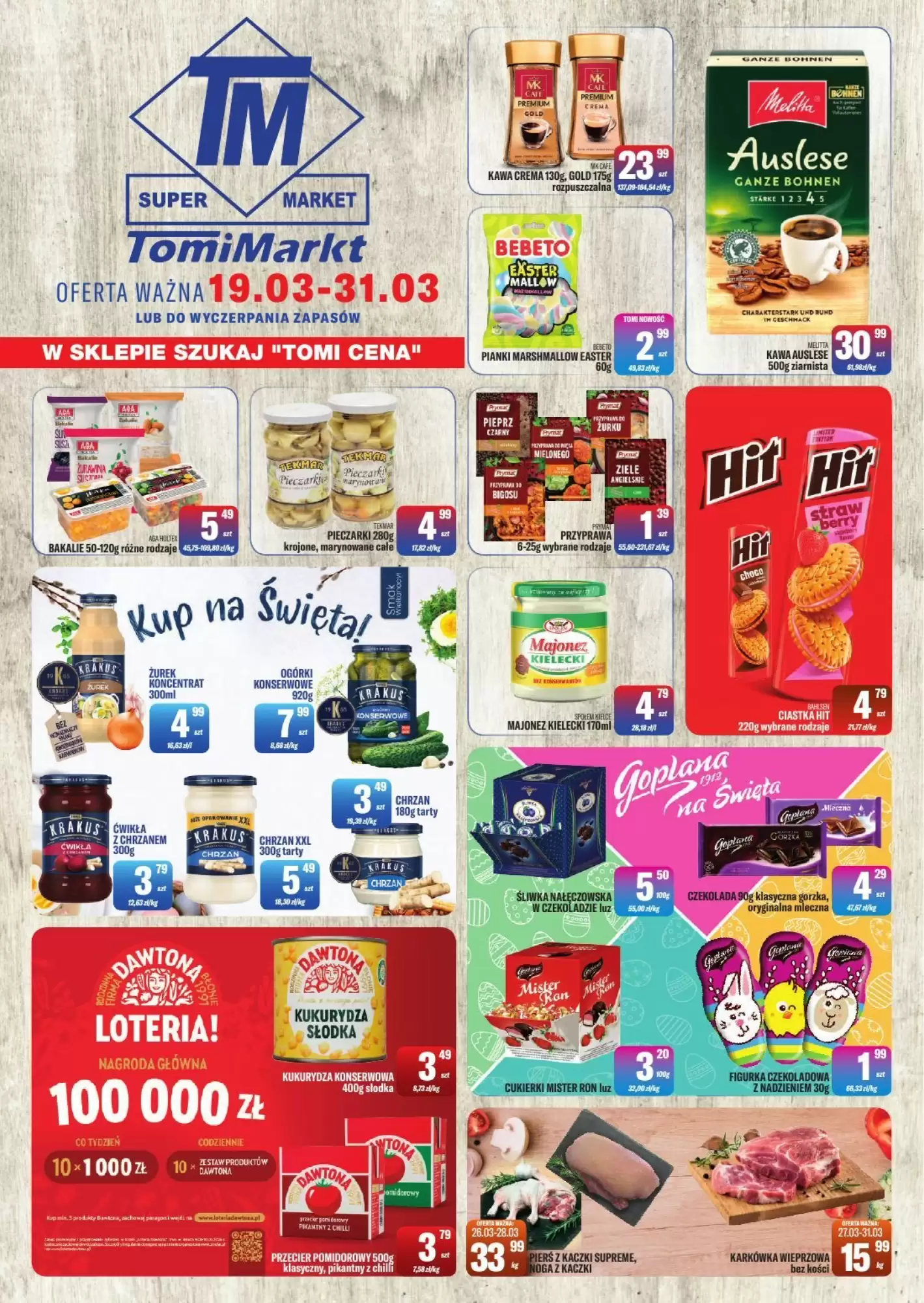 Tomimarkt Gazetka 19.03.2026 - 31.03.2026