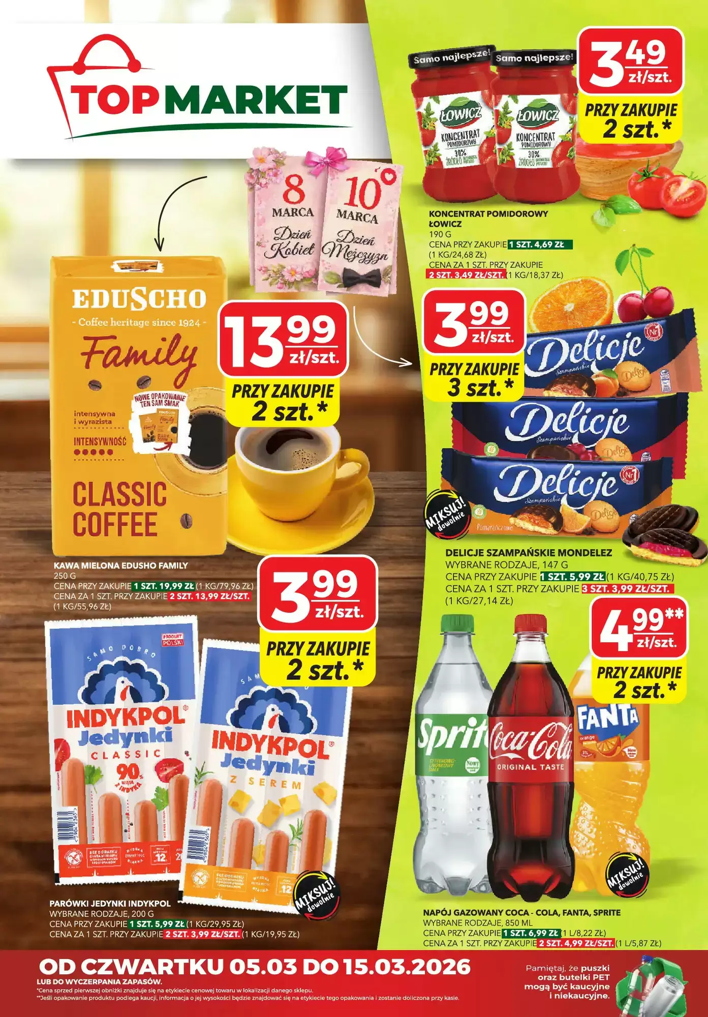 Top Market Gazetka 05.03.2026 - 15.03.2026