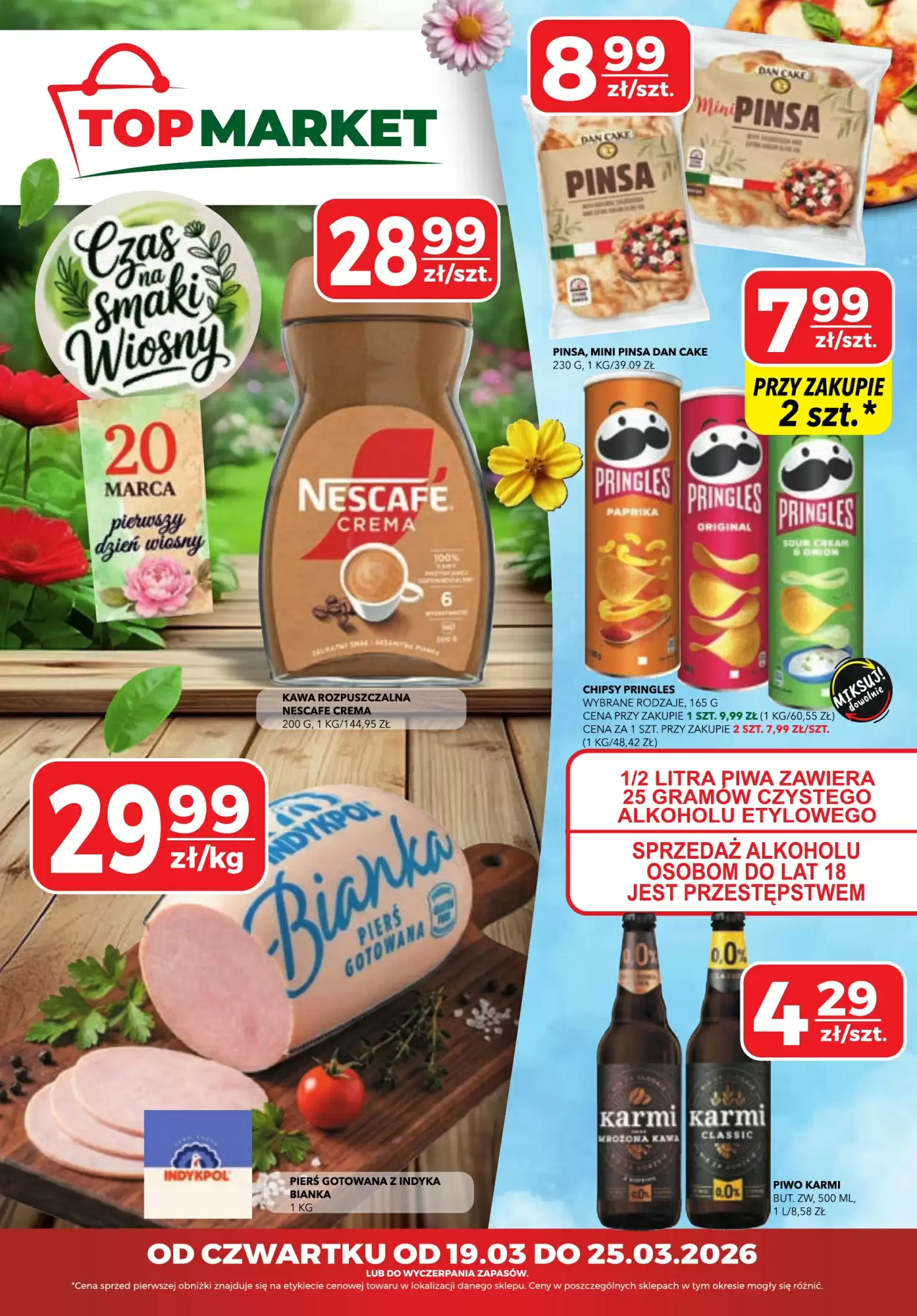 Top Market Gazetka 19.03.2026 - 25.03.2026
