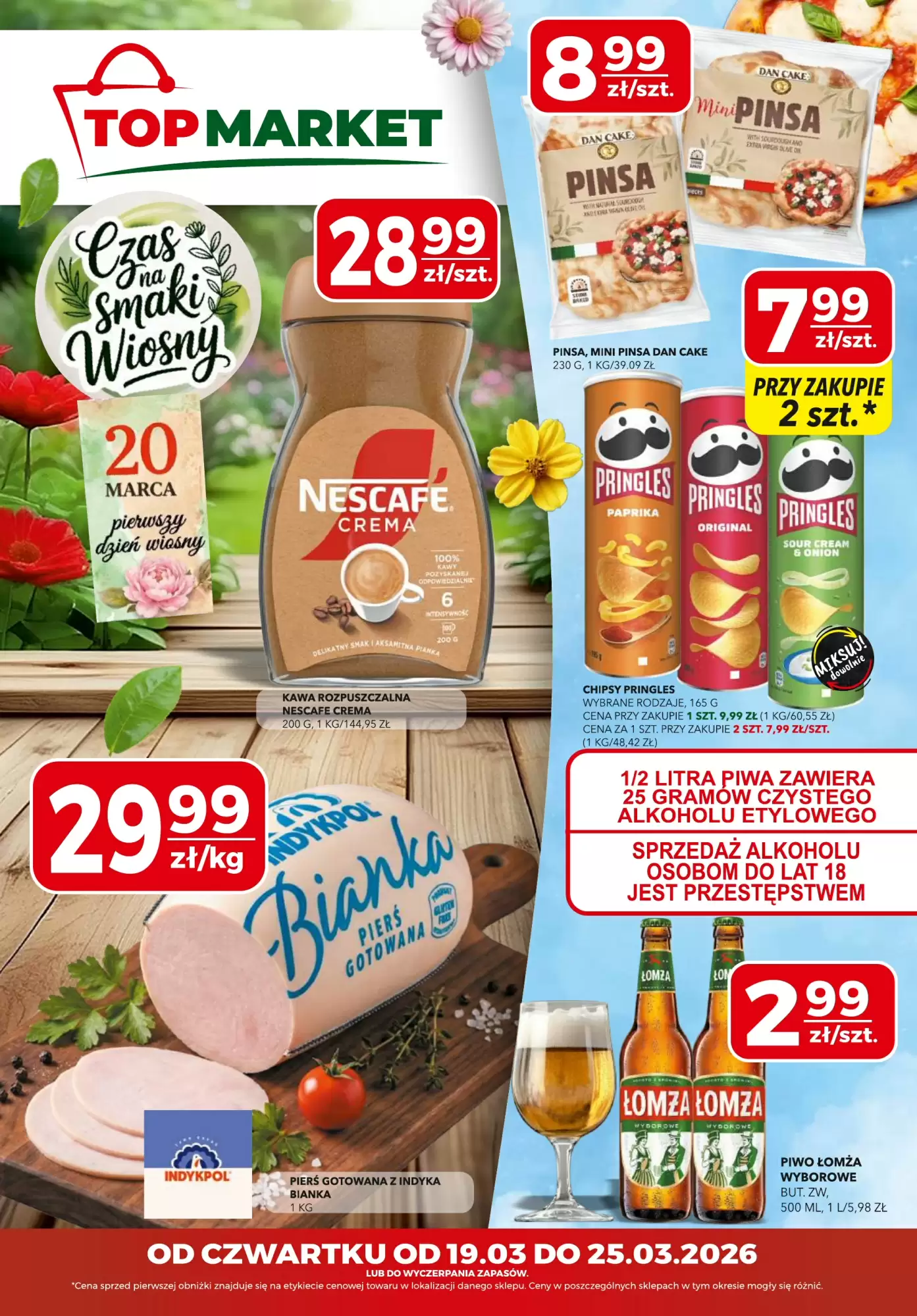 Top Market Gazetka 19.03.2026 - 25.03.2026