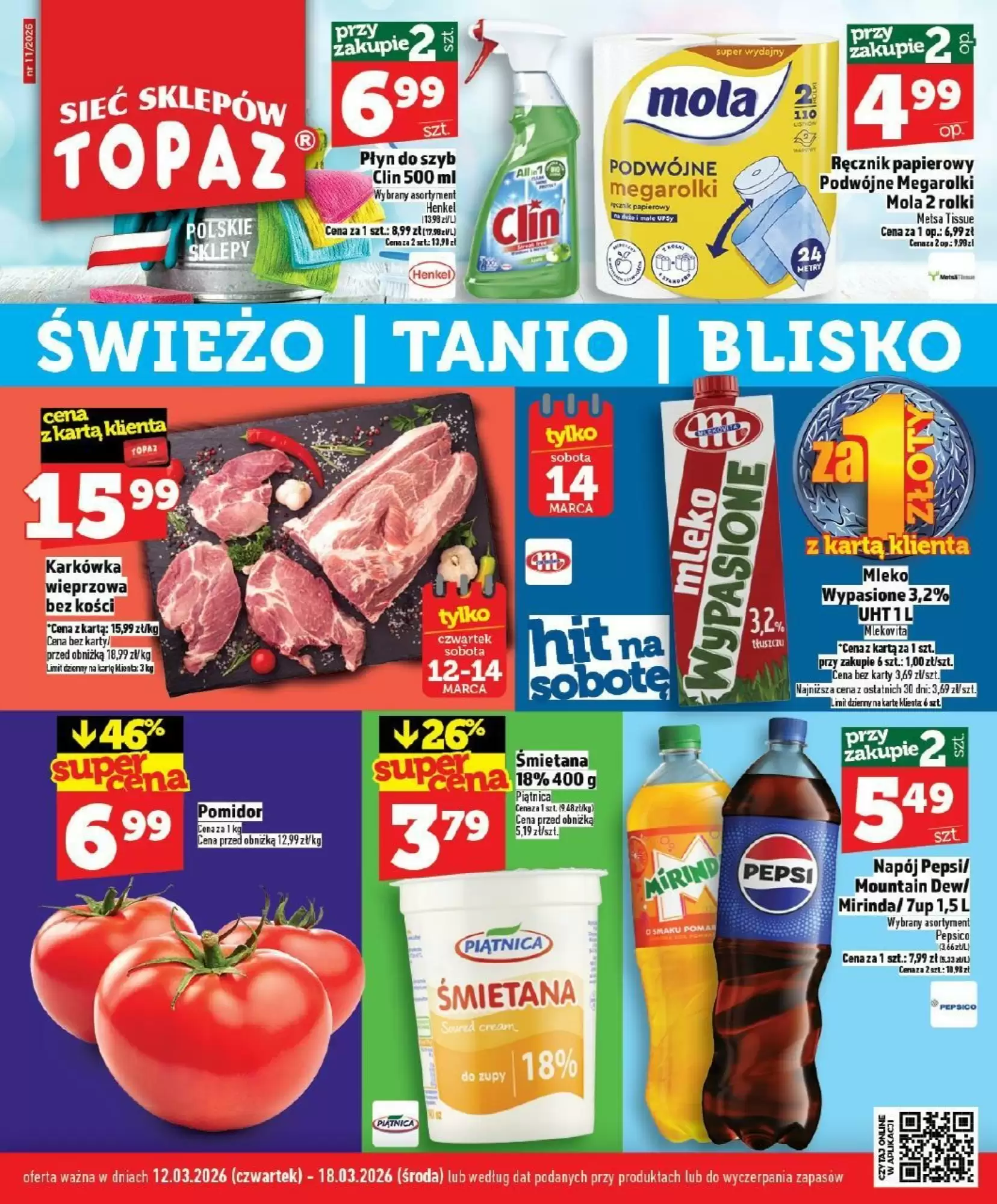 Topaz Gazetka 12.03.2026 - 18.03.2026