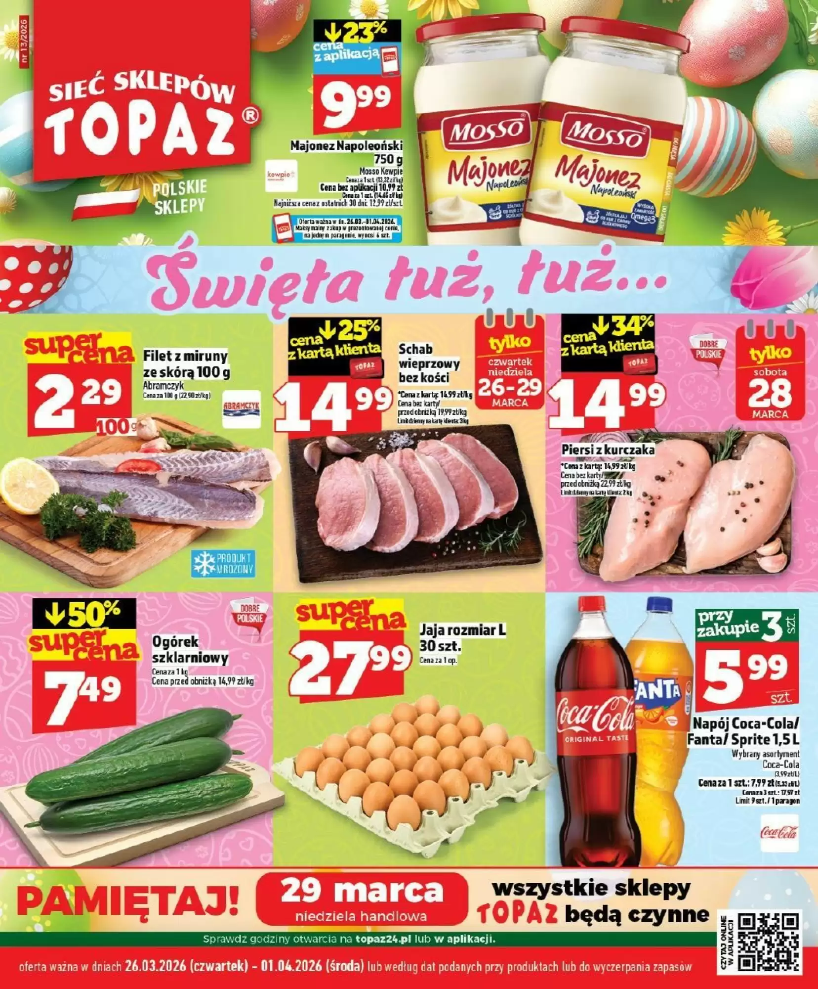 Topaz Gazetka 26.03.2026 - 01.04.2026